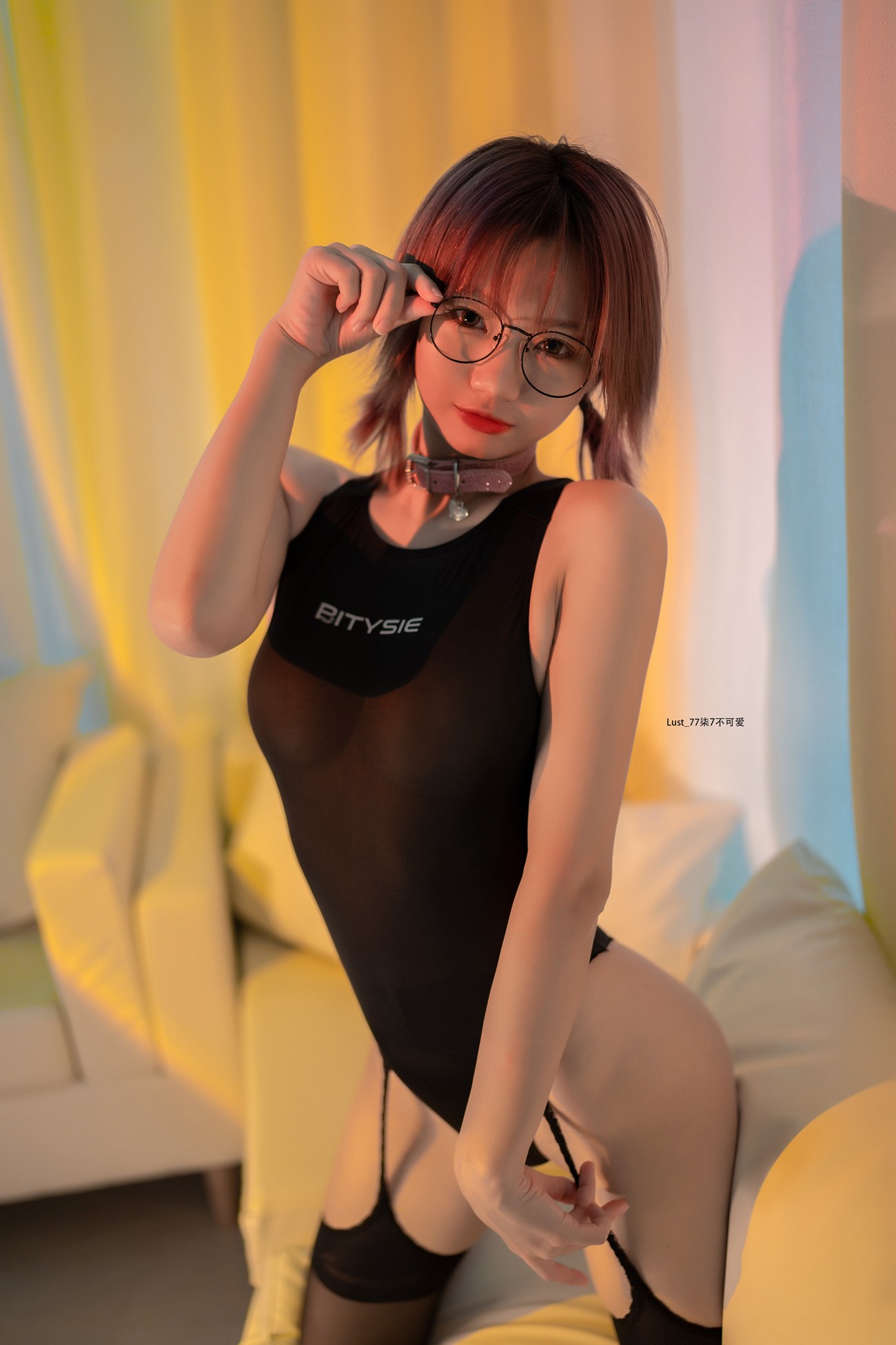 图片[20]-网紅Coser@柒柒要乖哦 竞泳水着 [22P] – 速更版-美库