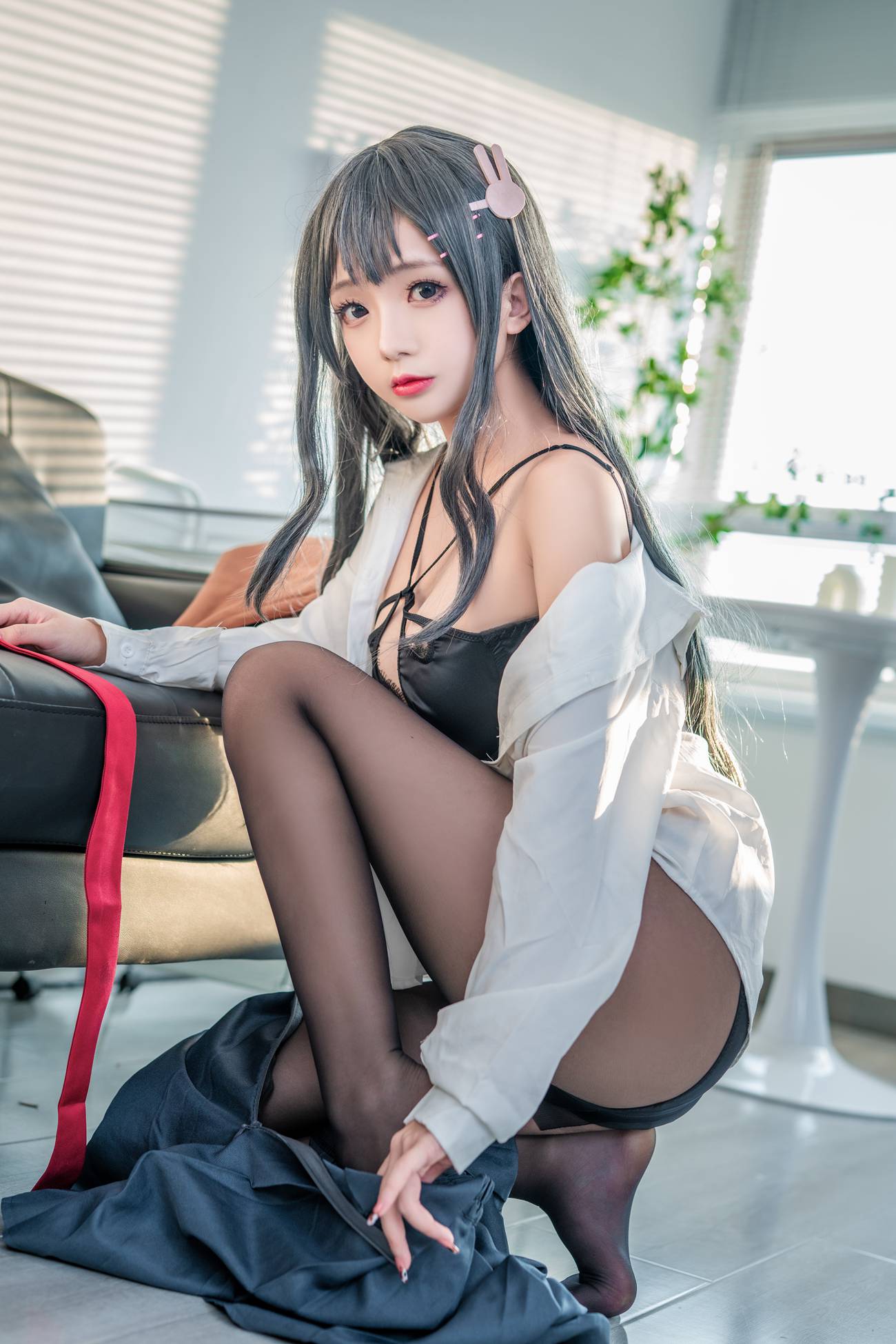 图片[12]-网紅Coser@日奈娇 麻衣校服 [51P] – 速更版-美库