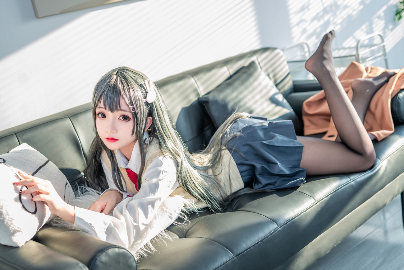 图片[22]-网紅Coser@日奈娇 麻衣校服 [51P] – 速更版-美库