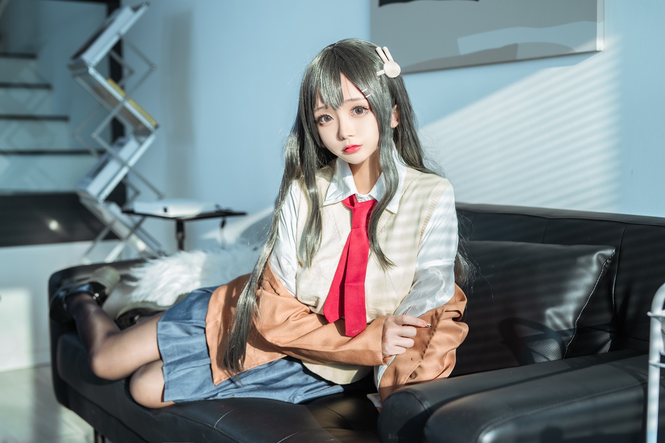 图片[31]-网紅Coser@日奈娇 麻衣校服 [51P] – 速更版-美库