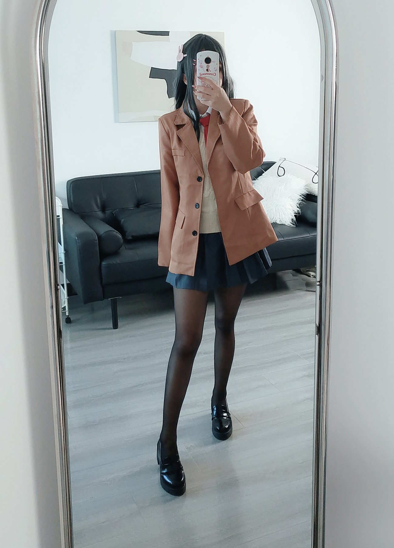 图片[40]-网紅Coser@日奈娇 麻衣校服 [51P] – 速更版-美库