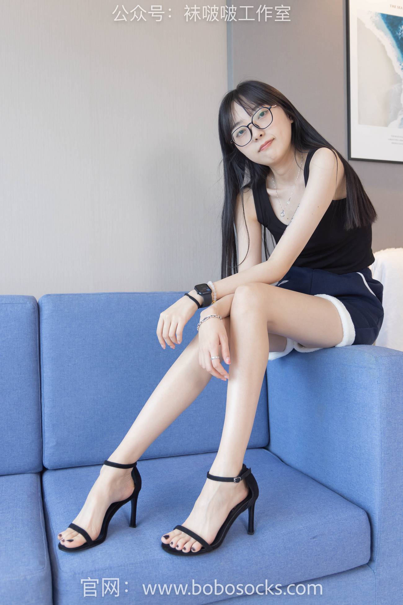 图片[15]-[BoBoSocks袜啵啵]NO.109 稚予-高跟鞋、裸足、裸足涂黑色指甲油剧情[140P] – 速更版-美库