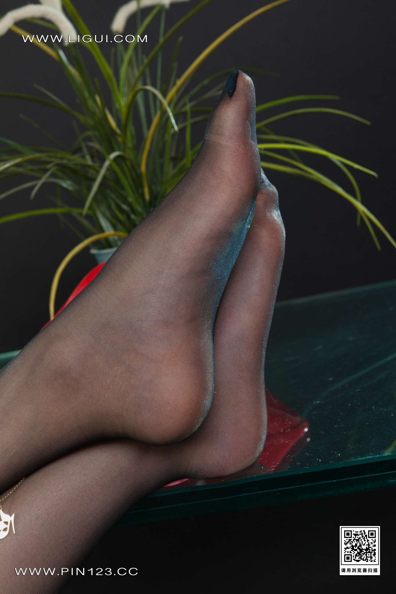 图片[19]-[Ligui丽柜]2022.08.15 黑丝迷情 Mia[55P] – 速更版-美库