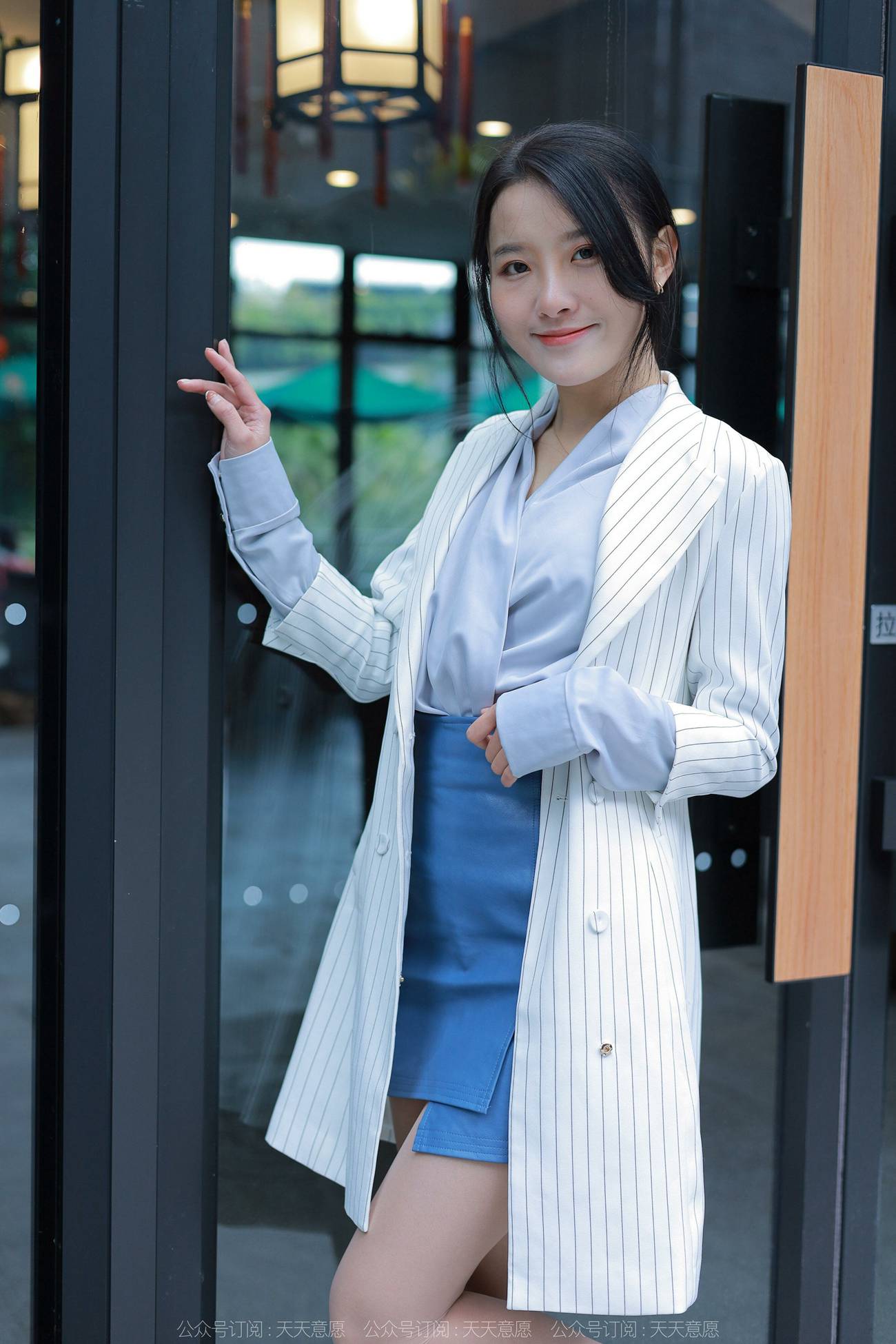 图片[41]-[IESS异思趣向] 2022.04.16 丝享家1061：婉萍《蓝衣女神》[84P] – 速更版-美库