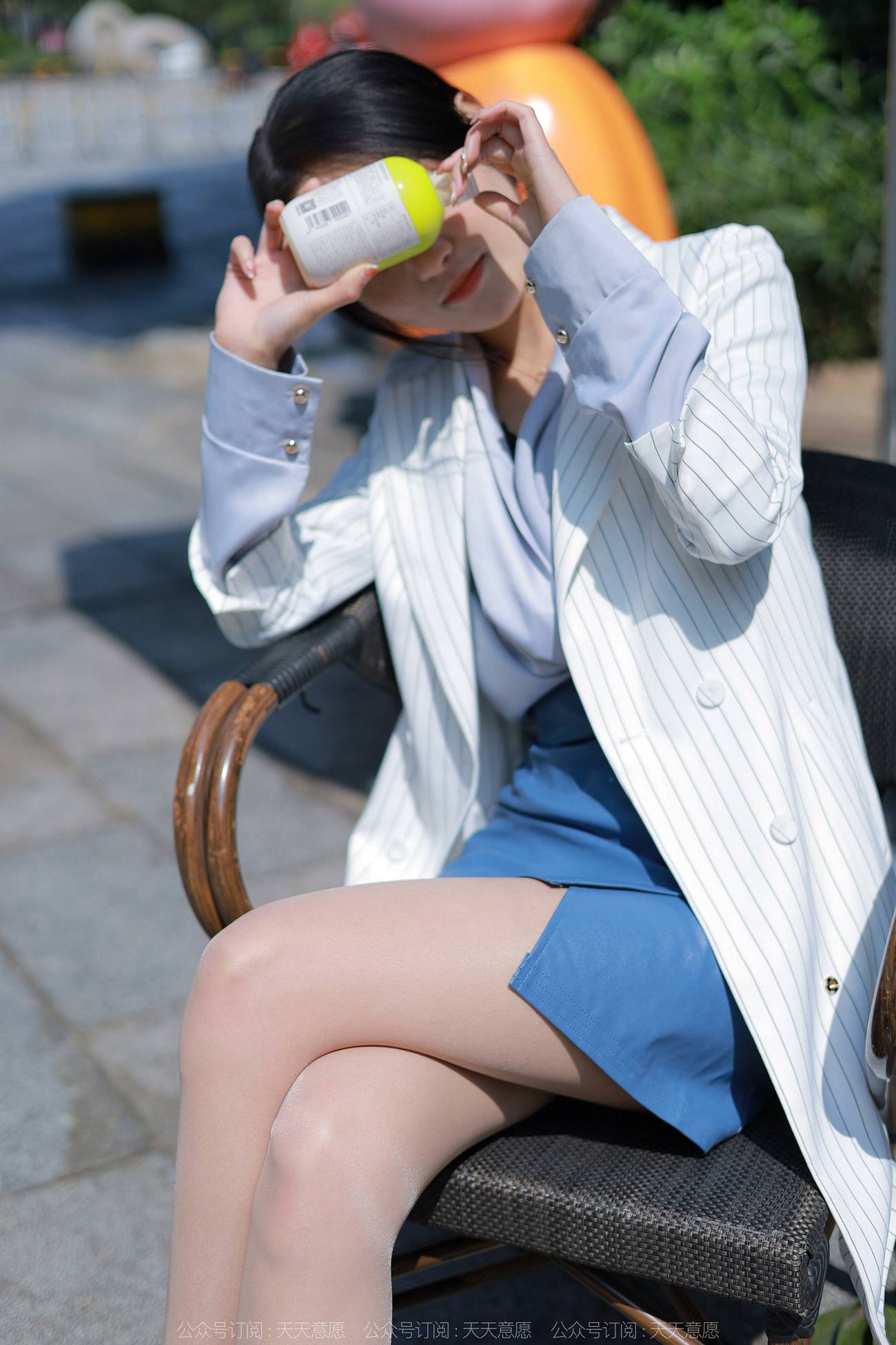 图片[45]-[IESS异思趣向] 2022.04.16 丝享家1061：婉萍《蓝衣女神》[84P] – 速更版-美库