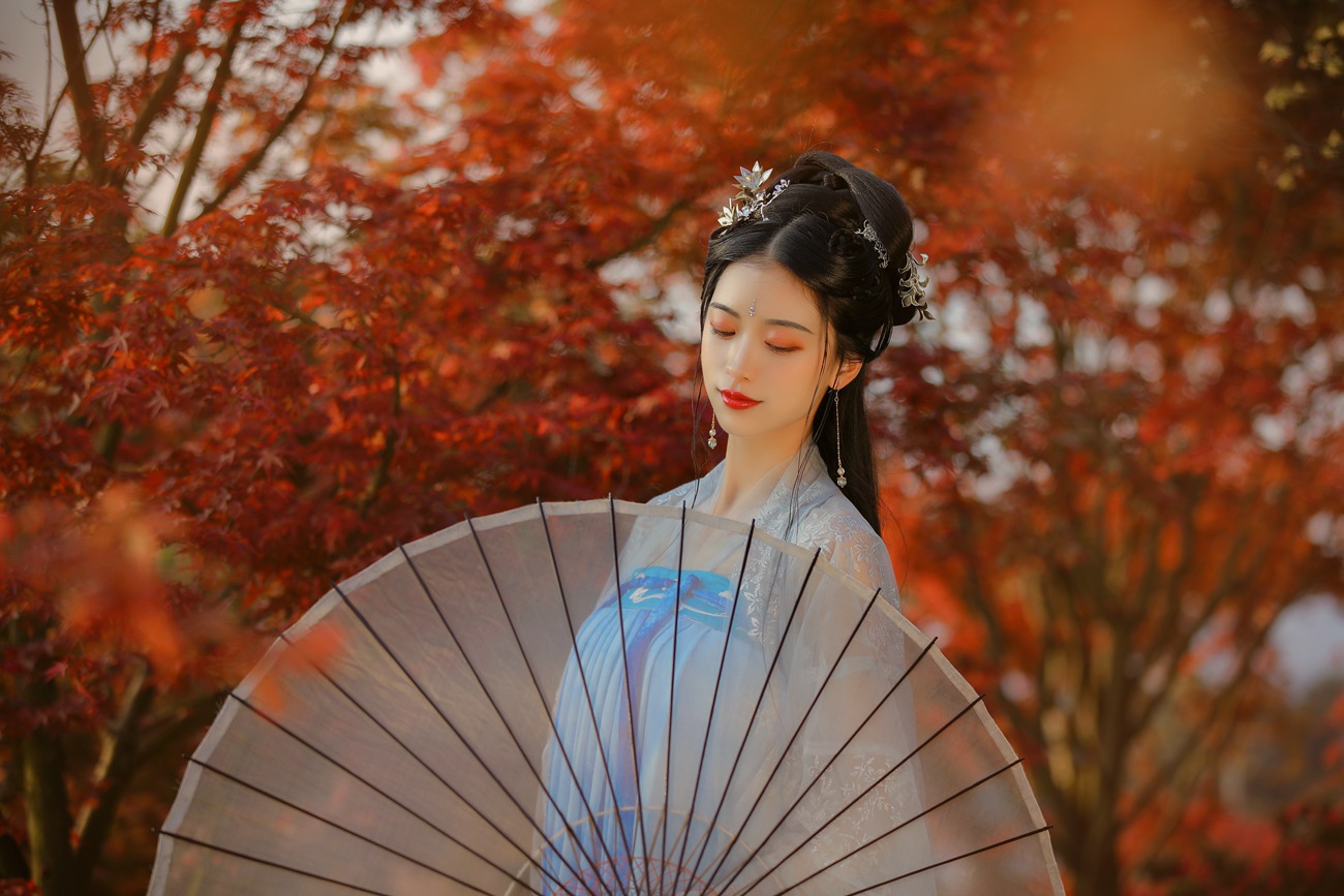 图片[16]-[YITUYU艺图语] 2021.08.23 秋枫萧瑟 吉祥祥 [25P] – 速更版-美库