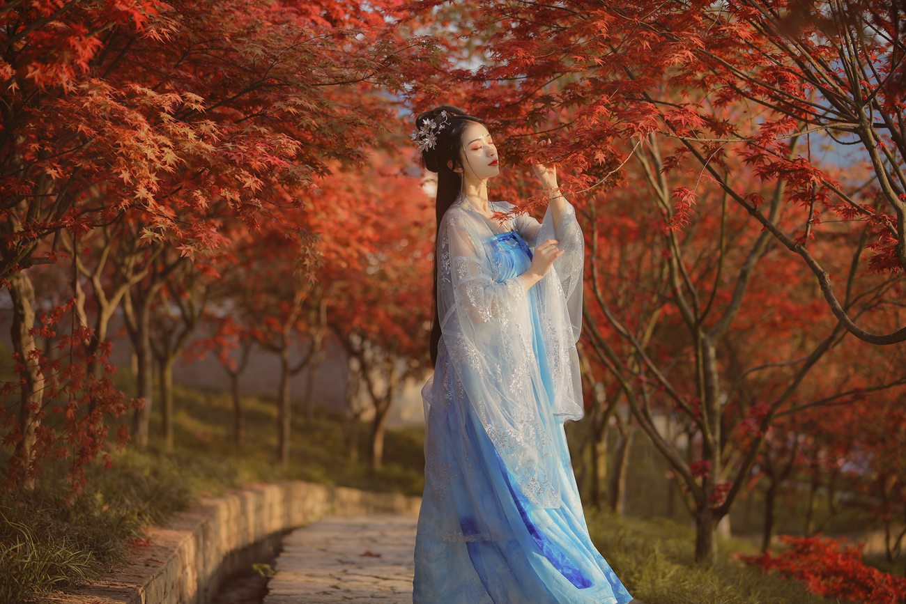 图片[20]-[YITUYU艺图语] 2021.08.23 秋枫萧瑟 吉祥祥 [25P] – 速更版-美库