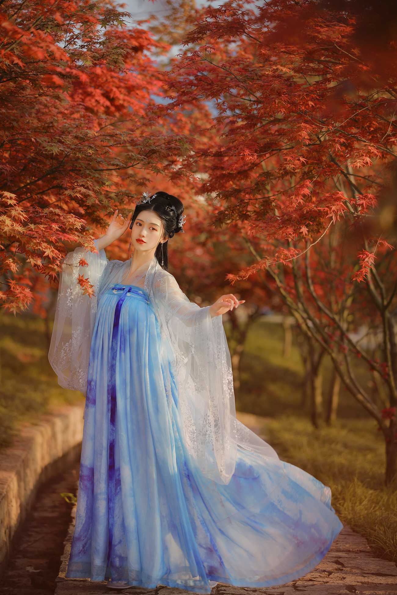 图片[21]-[YITUYU艺图语] 2021.08.23 秋枫萧瑟 吉祥祥 [25P] – 速更版-美库