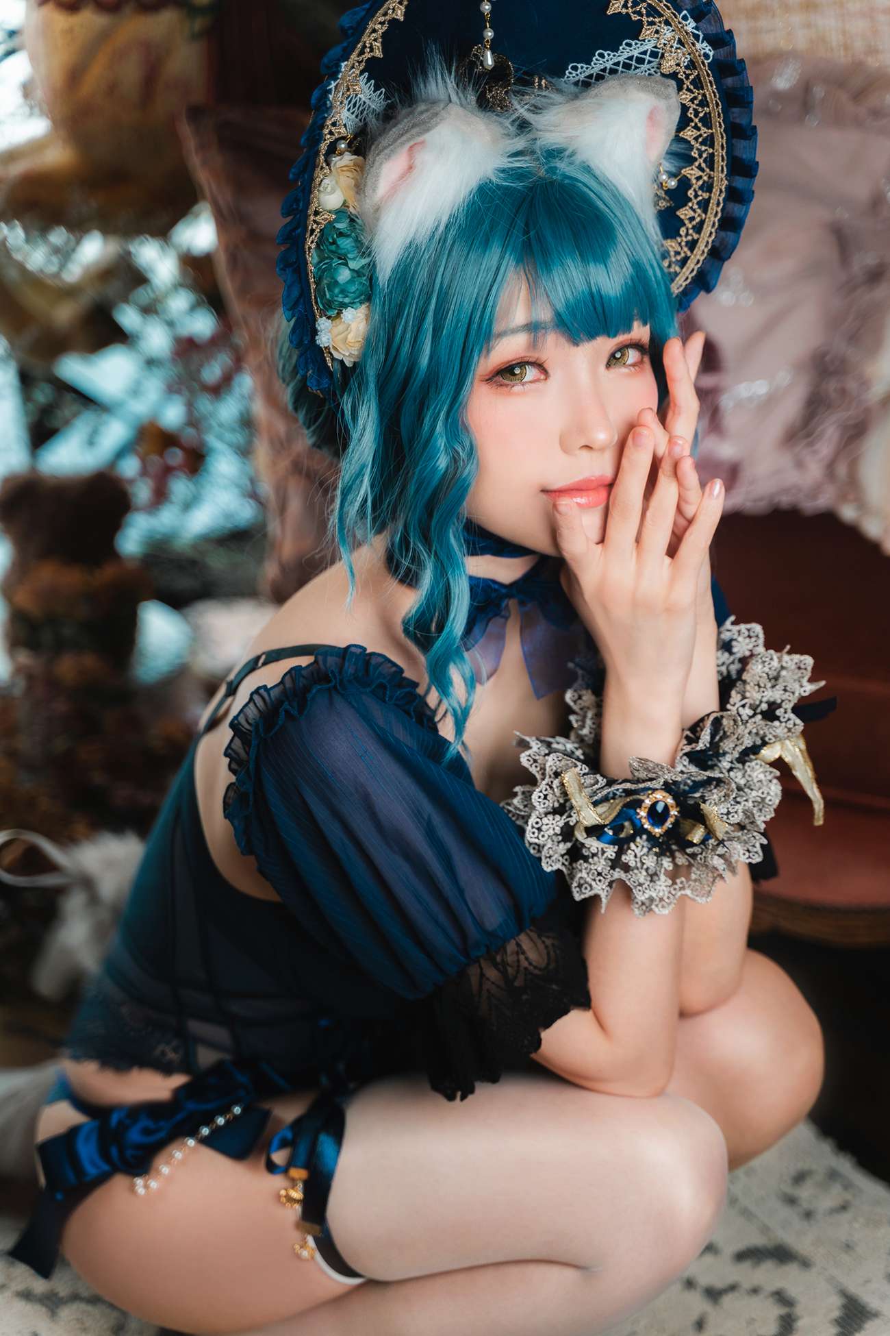 图片[32]-Ely_eee(ElyEE子) – Scottish Fold Cat Doll 摺耳貓少女人形 [60P] – 速更版-美库