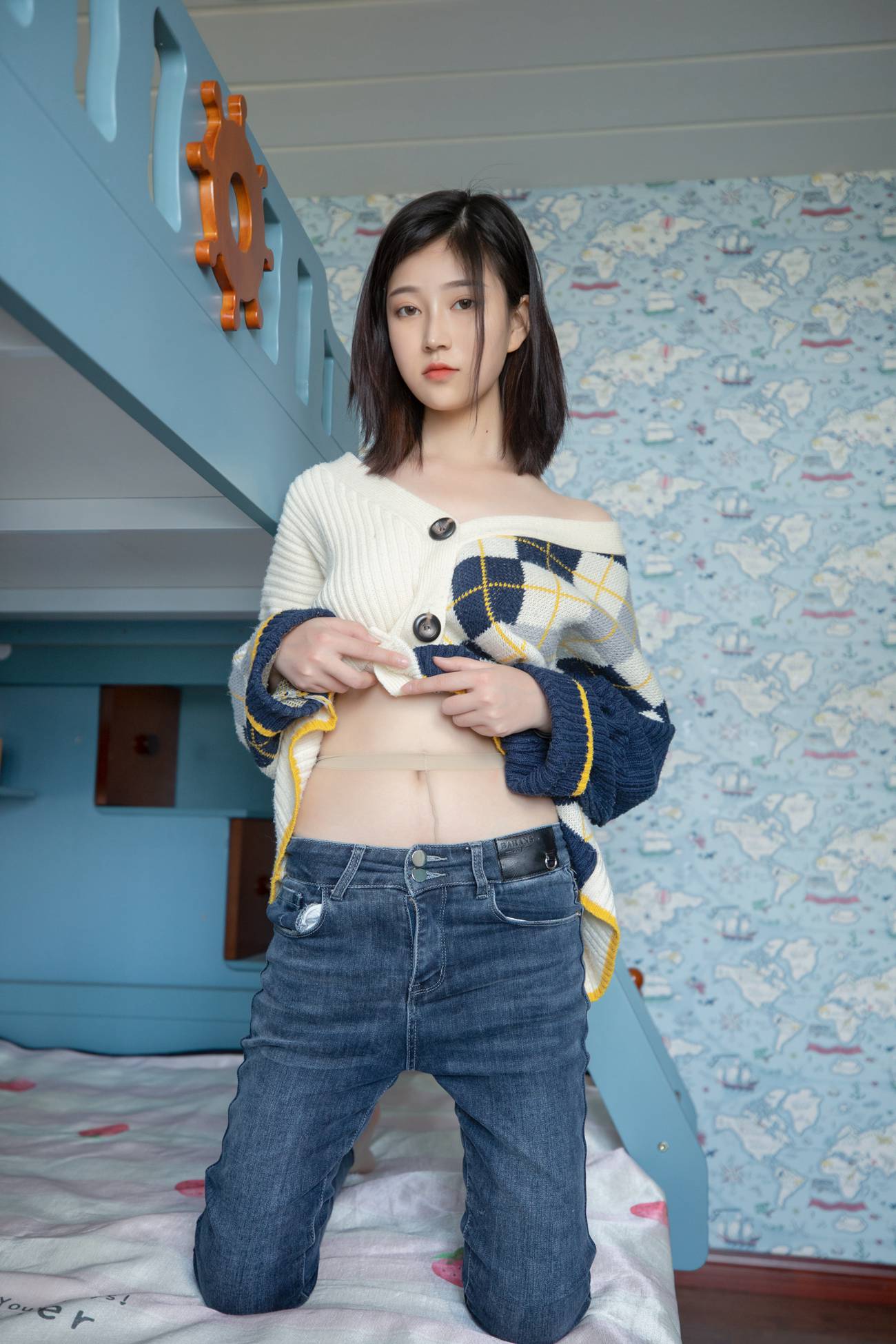 图片[17]-梦丝女神 – 子然 毛衣也性感 [34P] – 速更版-美库