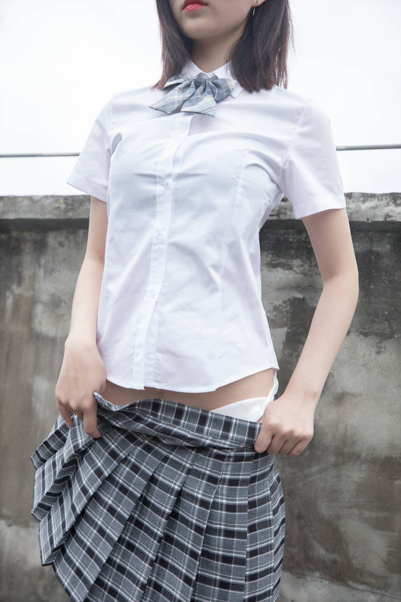 图片[14]-[MSLASS]梦丝女神 – 子然 天台JK [31P] – 速更版-美库