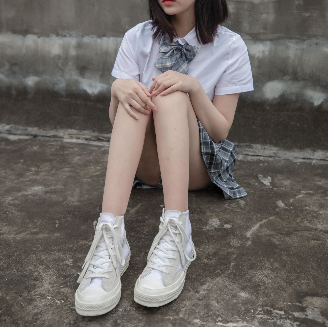 图片[18]-[MSLASS]梦丝女神 – 子然 天台JK [31P] – 速更版-美库