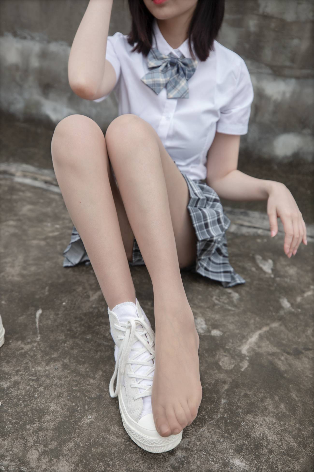 图片[19]-[MSLASS]梦丝女神 – 子然 天台JK [31P] – 速更版-美库