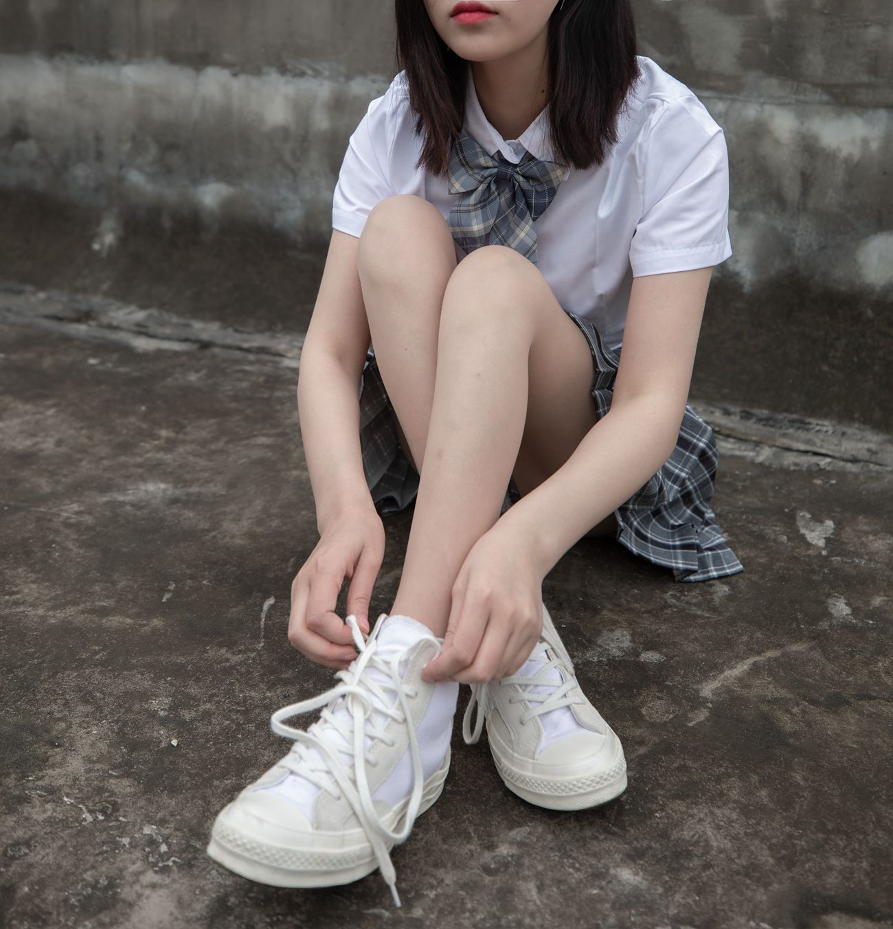 图片[20]-[MSLASS]梦丝女神 – 子然 天台JK [31P] – 速更版-美库