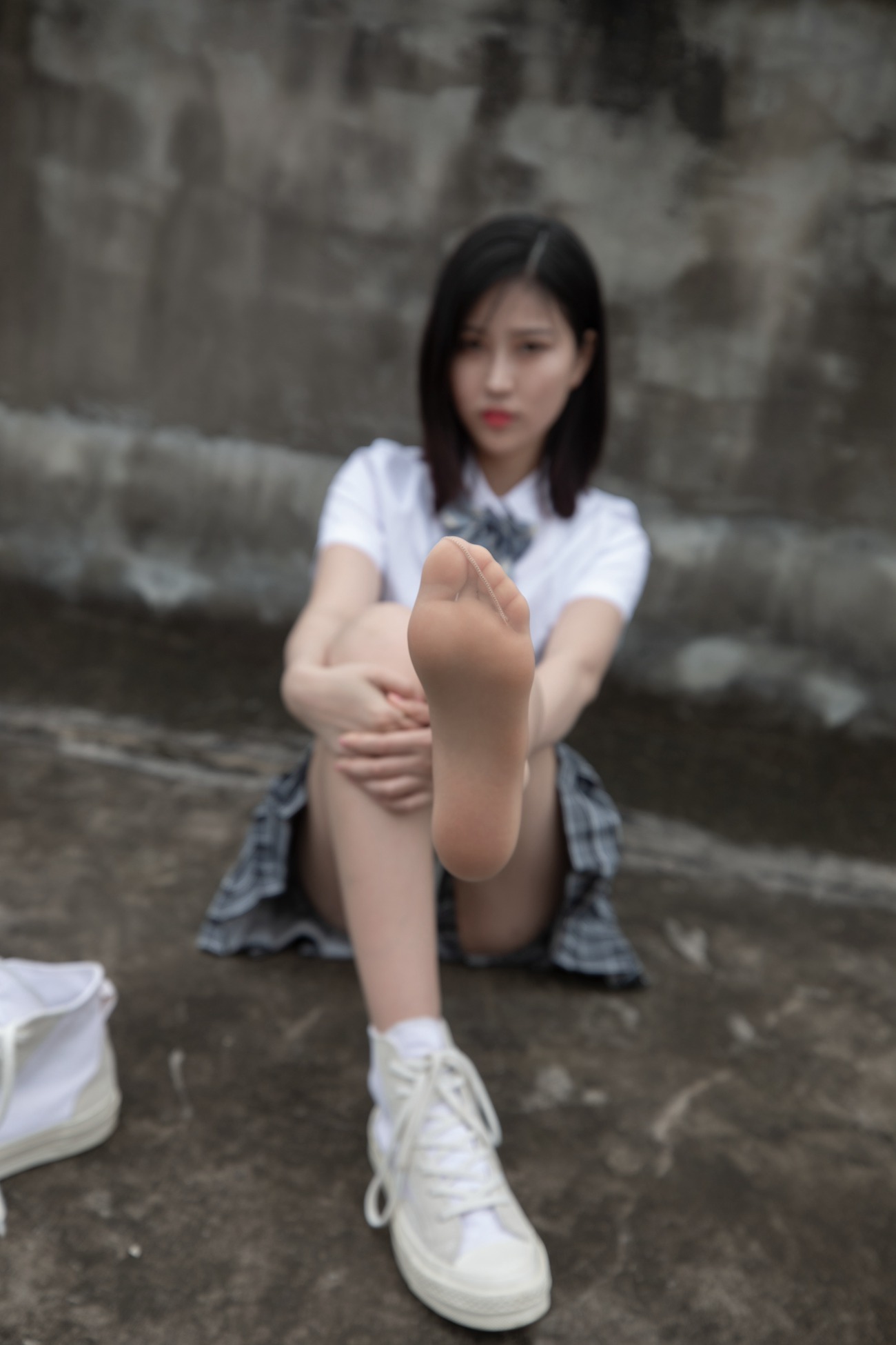 图片[23]-[MSLASS]梦丝女神 – 子然 天台JK [31P] – 速更版-美库