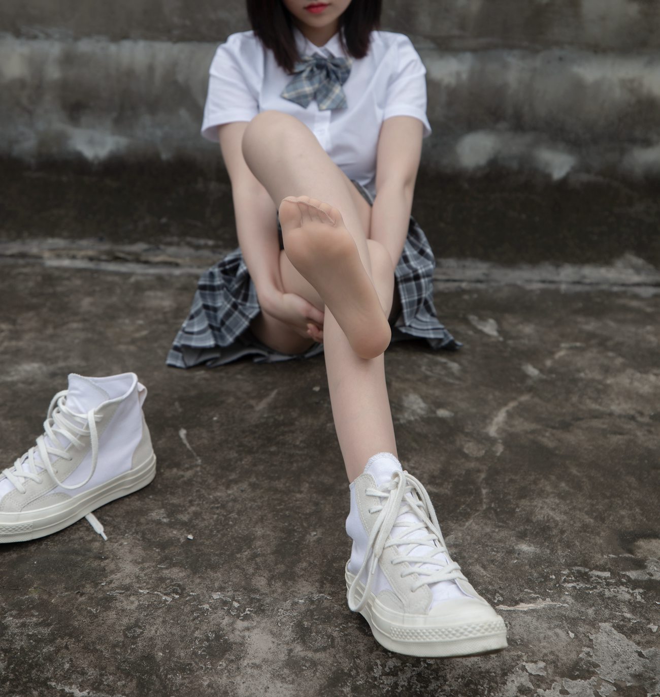 图片[27]-[MSLASS]梦丝女神 – 子然 天台JK [31P] – 速更版-美库