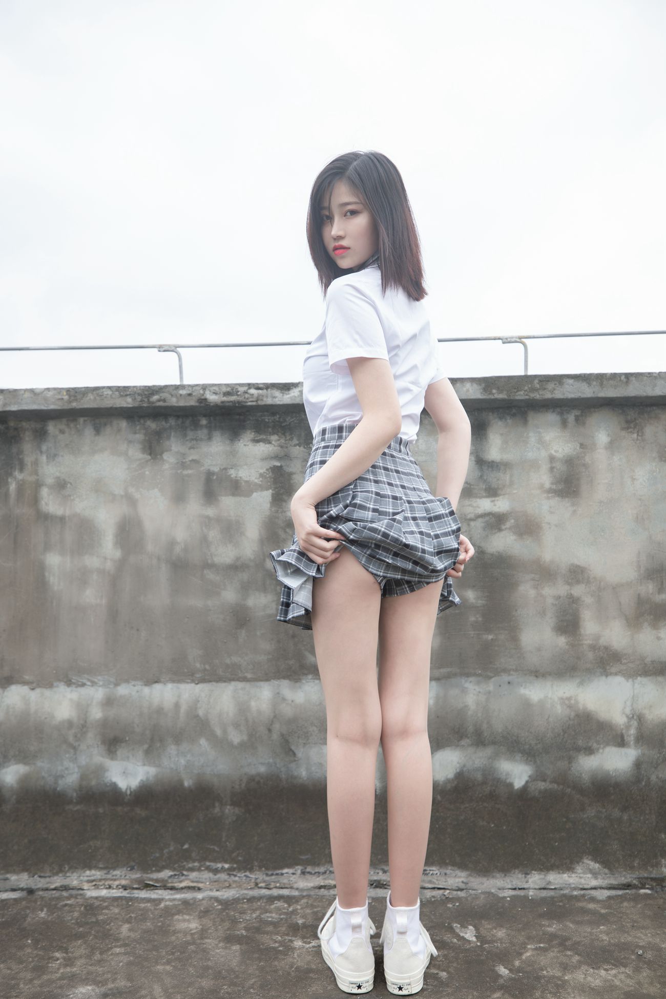 图片[31]-[MSLASS]梦丝女神 – 子然 天台JK [31P] – 速更版-美库