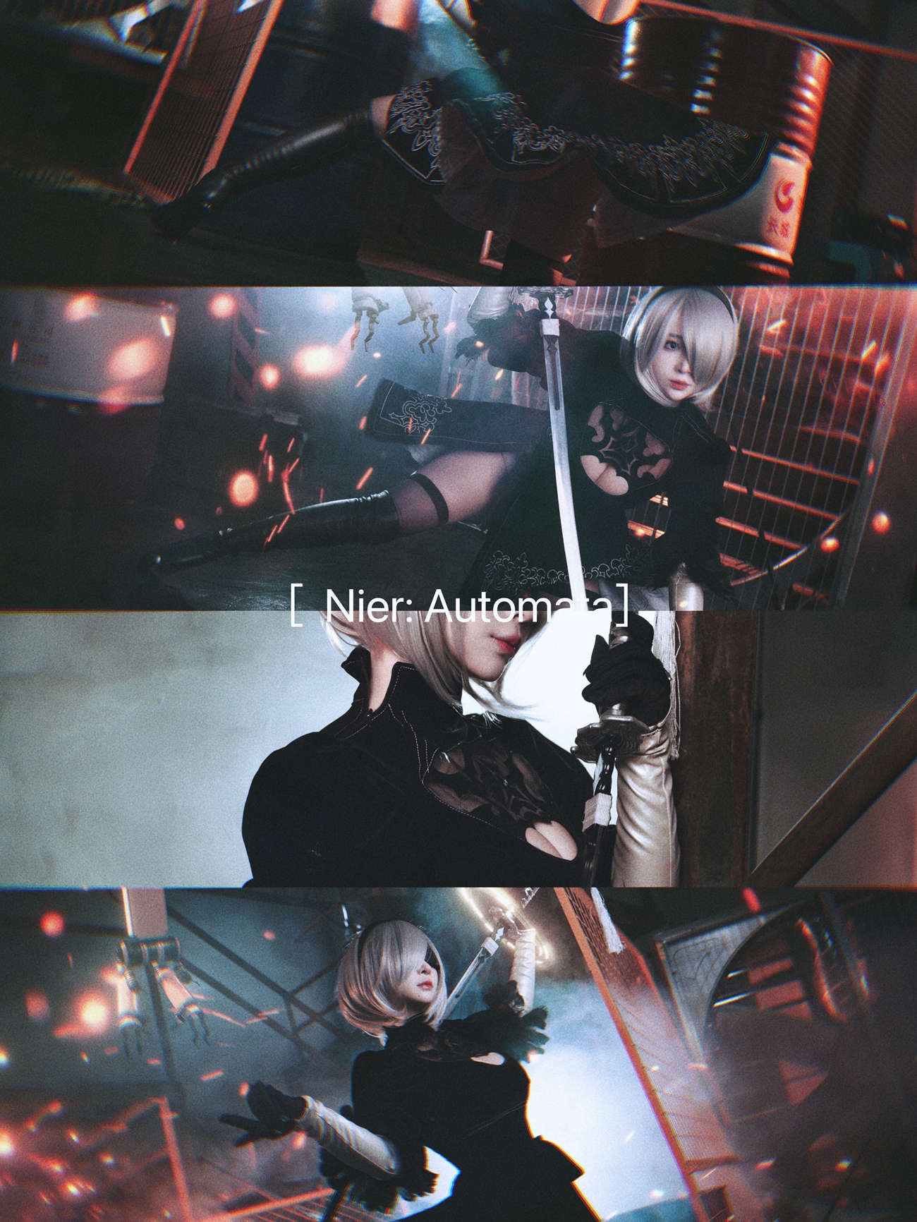 图片[10]-动漫博主叉子宝宝 – 2B 尼尔机械纪元 [19P] – 速更版-美库