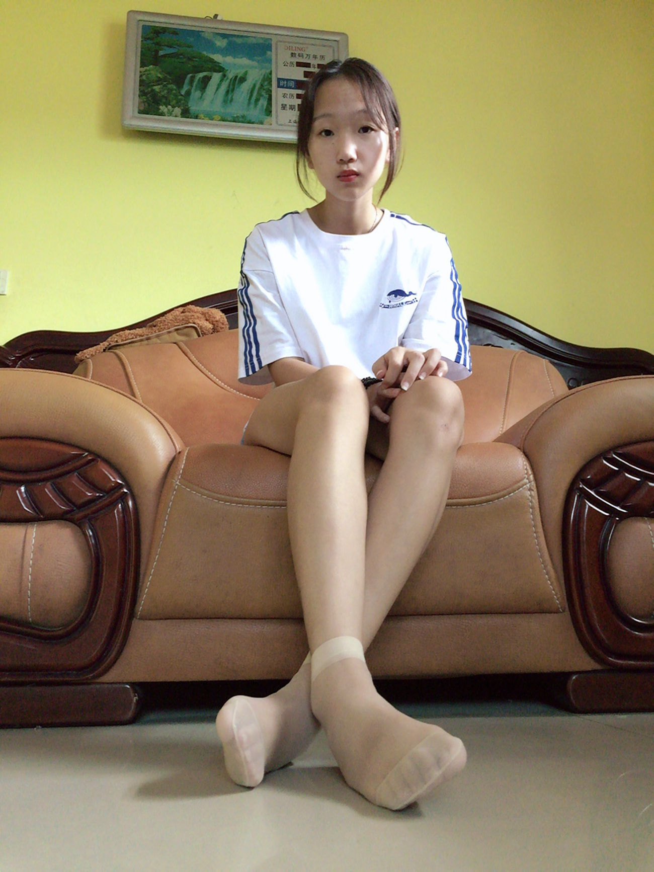 图片[32]-学妹校园寝室短丝系列044 杨柳[124P] – 速更版-美库