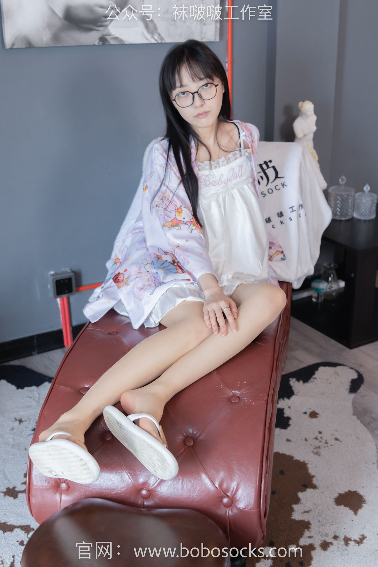 图片[10]-[BoBoSocks袜啵啵]NO.112 稚予-人字拖、肉丝[144P] – 速更版-美库