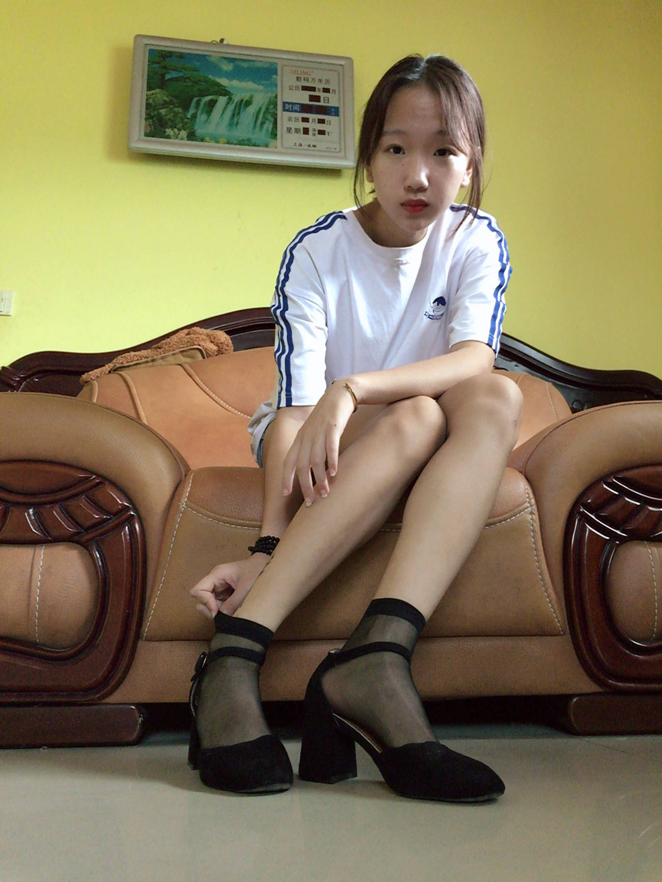 图片[74]-学妹校园寝室短丝系列044 杨柳[124P] – 速更版-美库