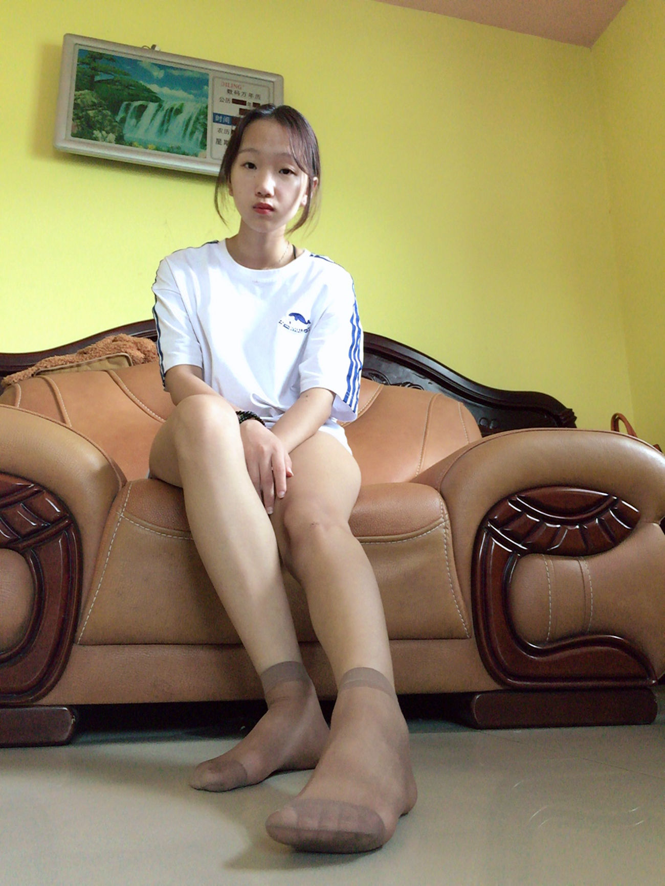 图片[102]-学妹校园寝室短丝系列044 杨柳[124P] – 速更版-美库