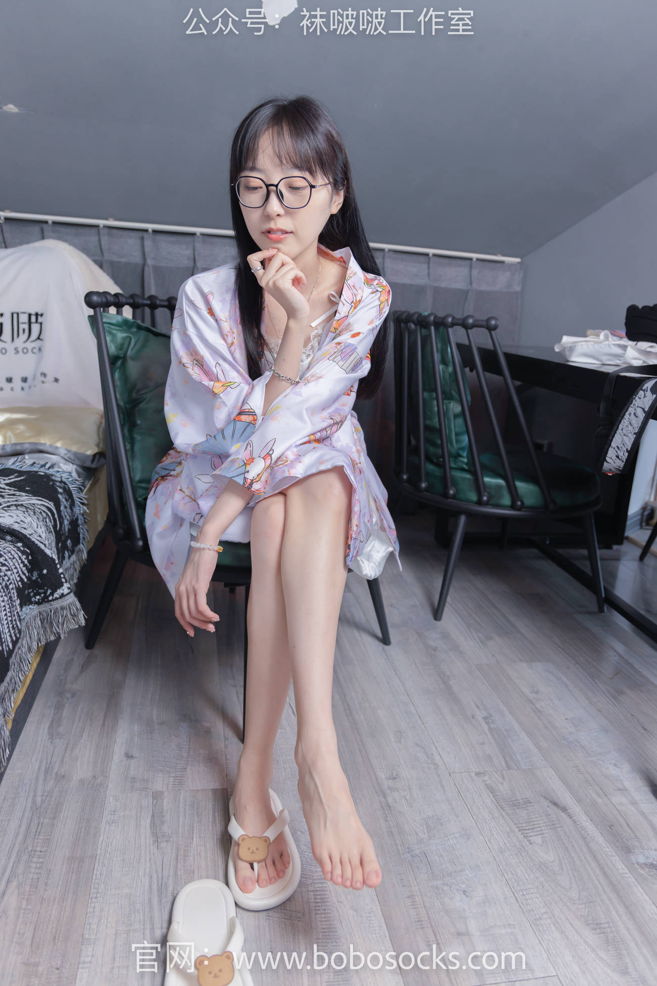 图片[56]-[BoBoSocks袜啵啵]NO.112 稚予-人字拖、肉丝[144P] – 速更版-美库