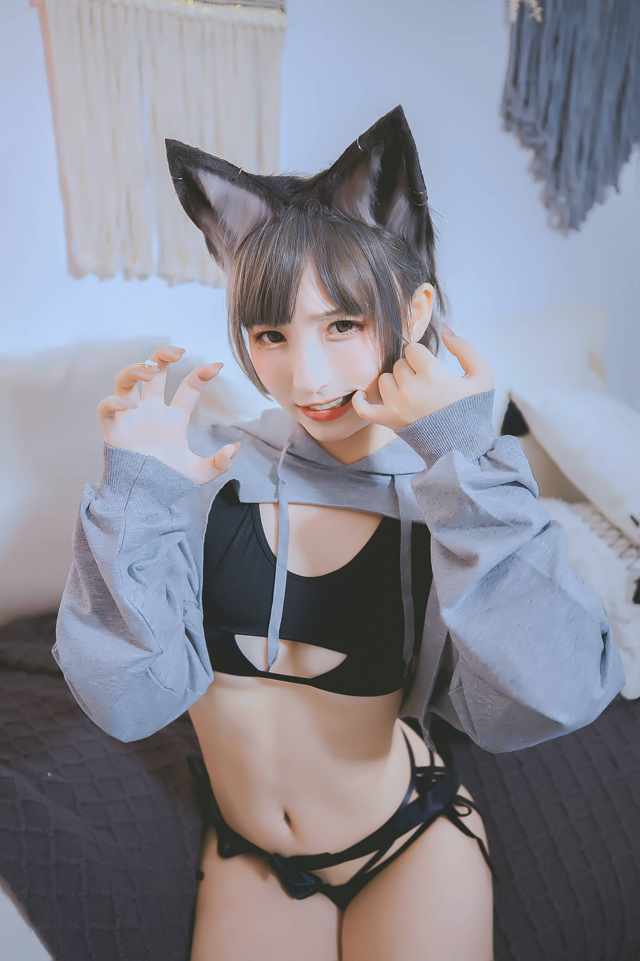 图片[36]-神楽板真冬  – 危険な耳-狼妹&兔娘[150P] – 速更版-美库