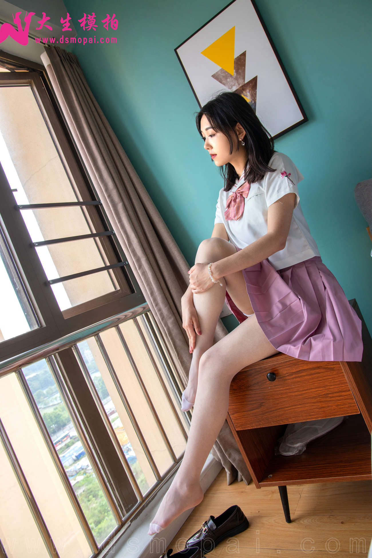 图片[23]-大生模拍 NO.277 漫语 白色长筒袜[74P] – 速更版-美库