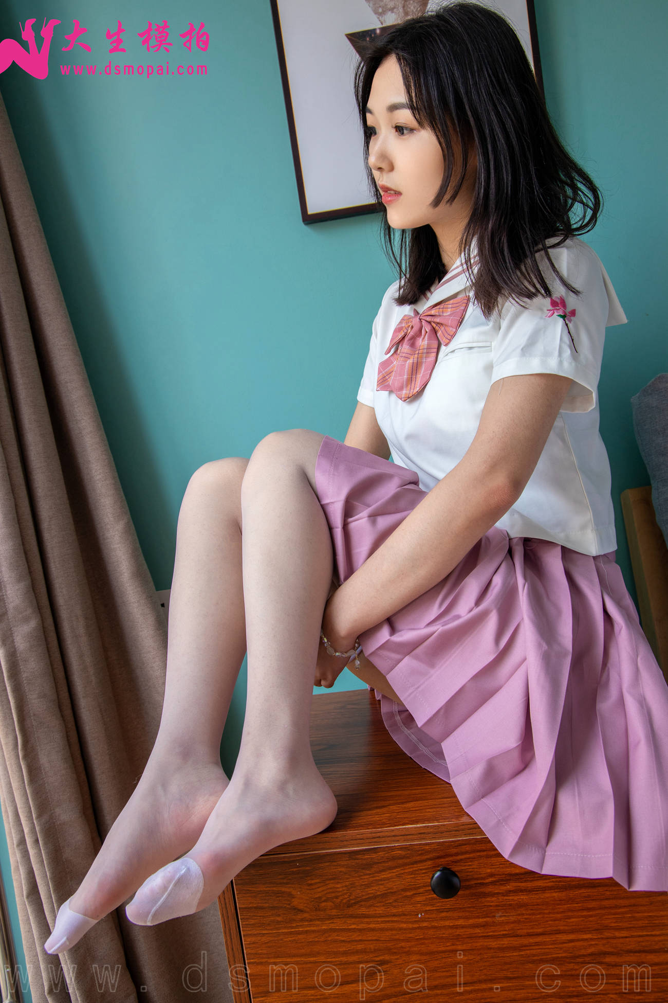 图片[26]-大生模拍 NO.277 漫语 白色长筒袜[74P] – 速更版-美库