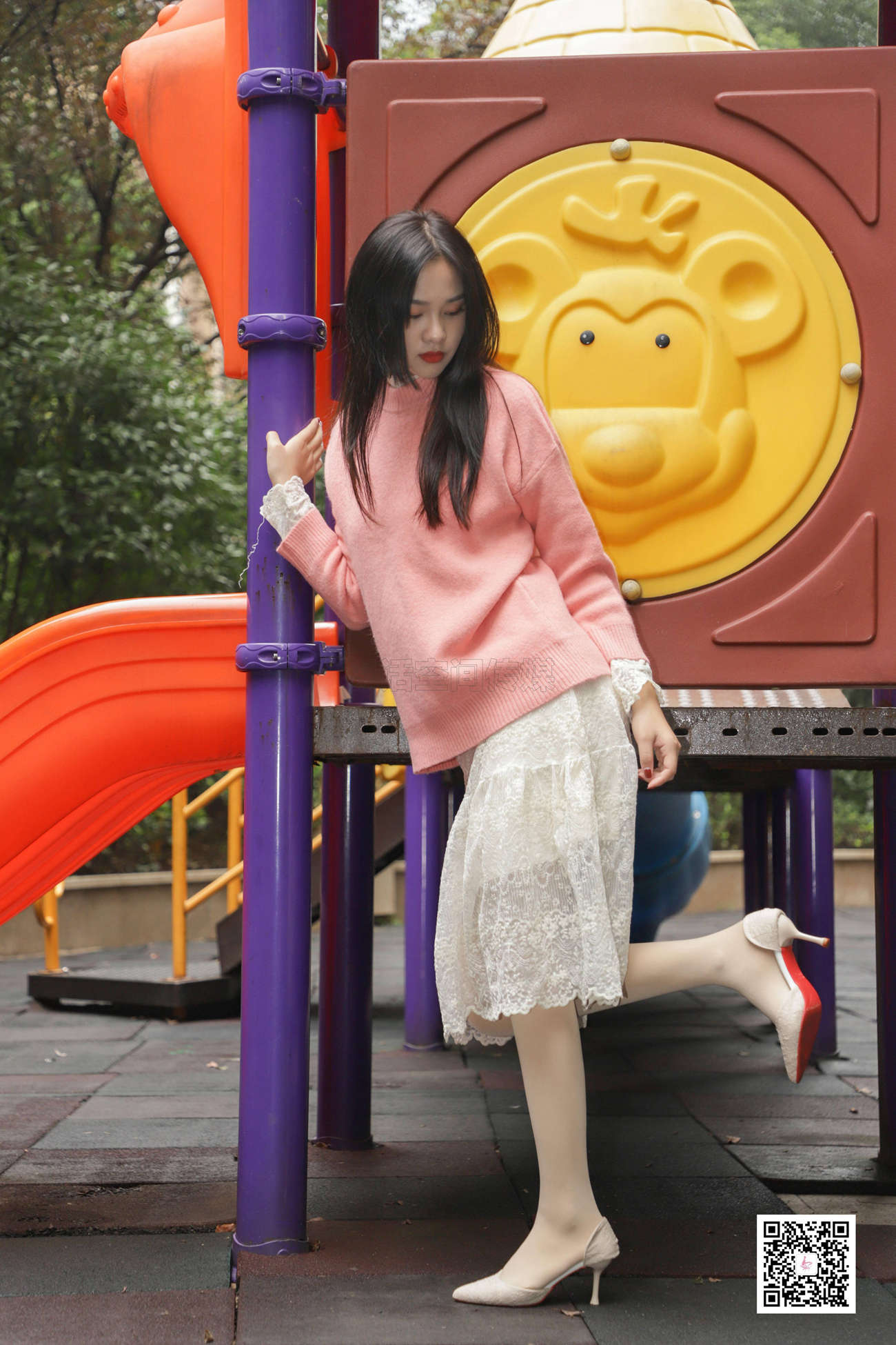 图片[22]-[SiHua思话]SJ059 橙子 温柔浅口中跟高跟鞋[54P] – 速更版-美库