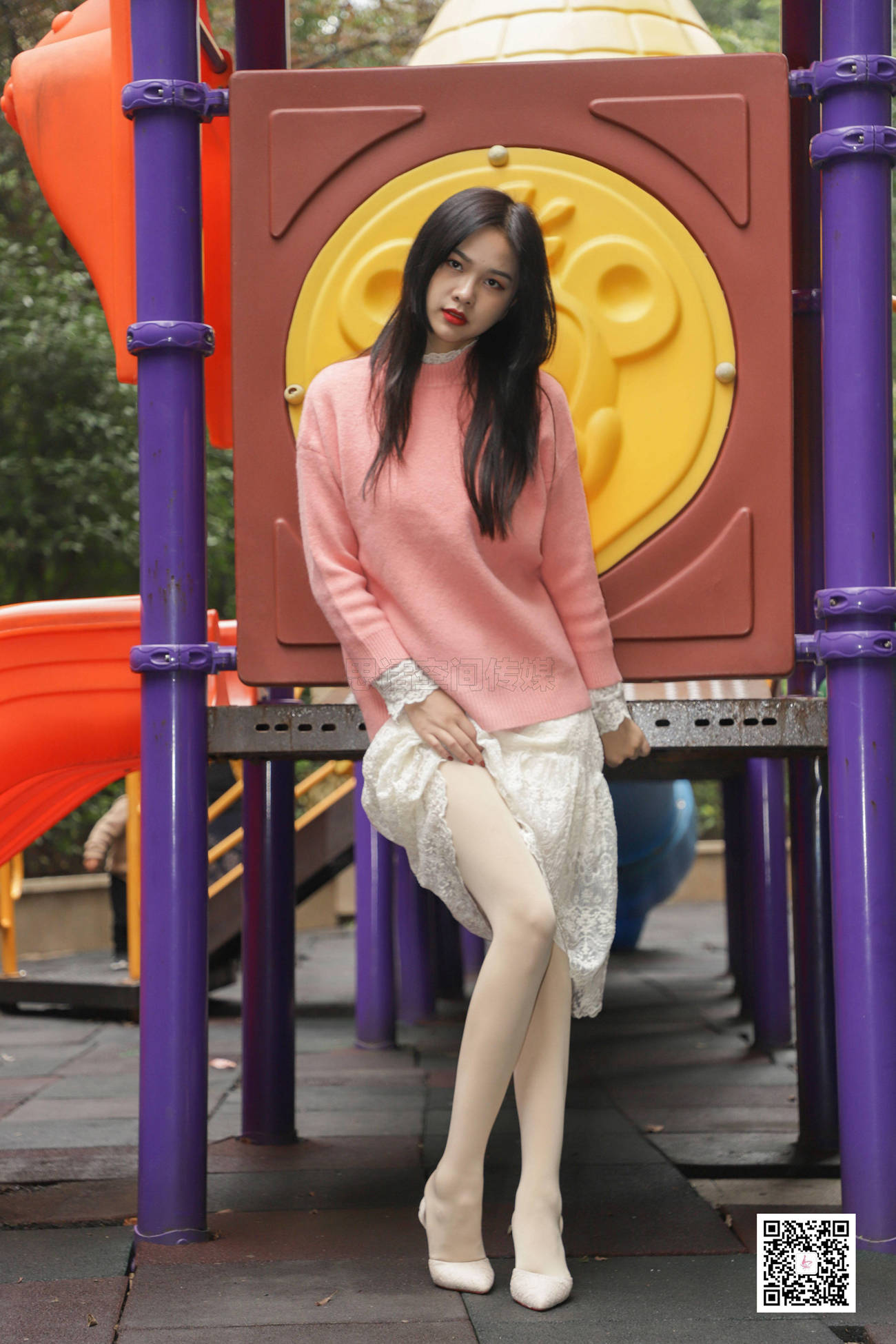 图片[23]-[SiHua思话]SJ059 橙子 温柔浅口中跟高跟鞋[54P] – 速更版-美库