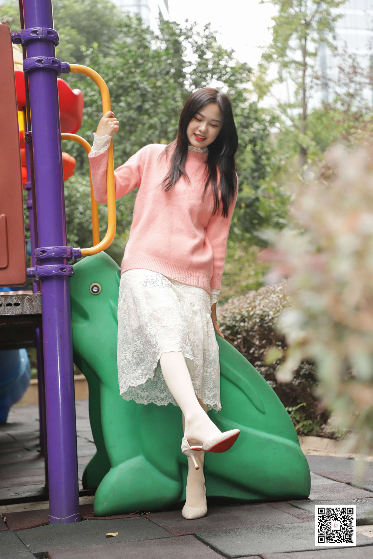 图片[27]-[SiHua思话]SJ059 橙子 温柔浅口中跟高跟鞋[54P] – 速更版-美库