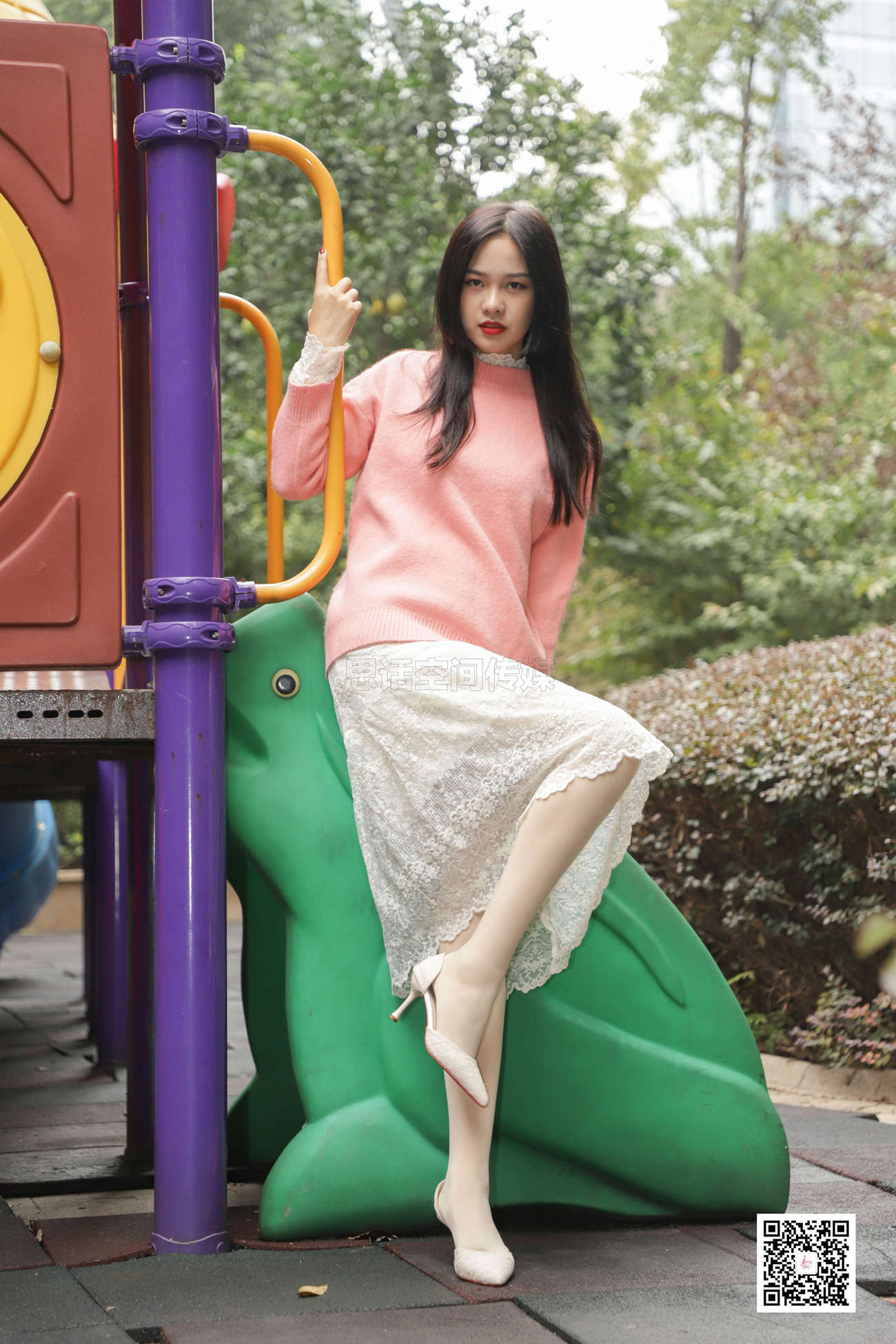 图片[29]-[SiHua思话]SJ059 橙子 温柔浅口中跟高跟鞋[54P] – 速更版-美库