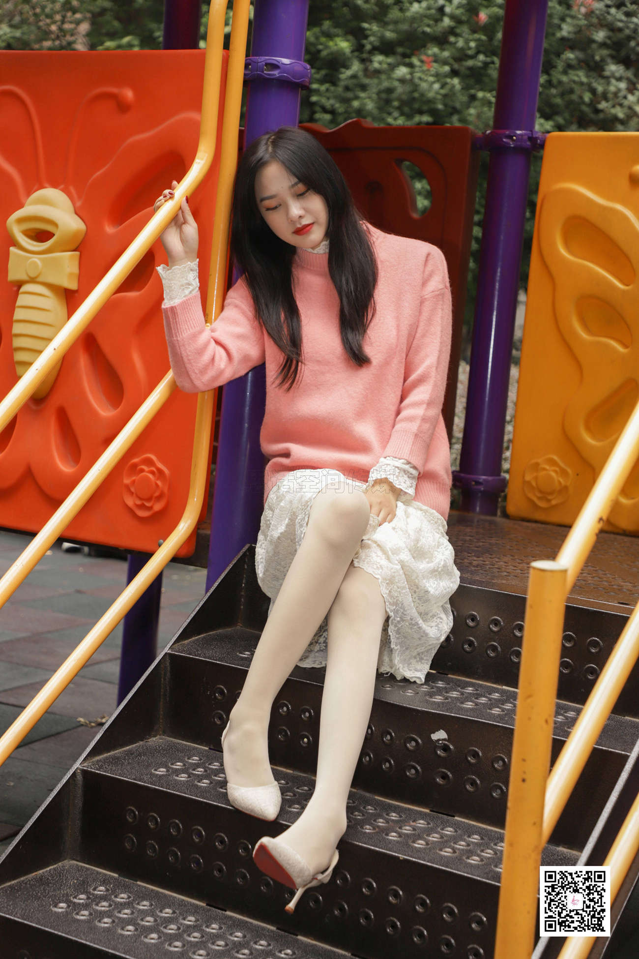 图片[33]-[SiHua思话]SJ059 橙子 温柔浅口中跟高跟鞋[54P] – 速更版-美库