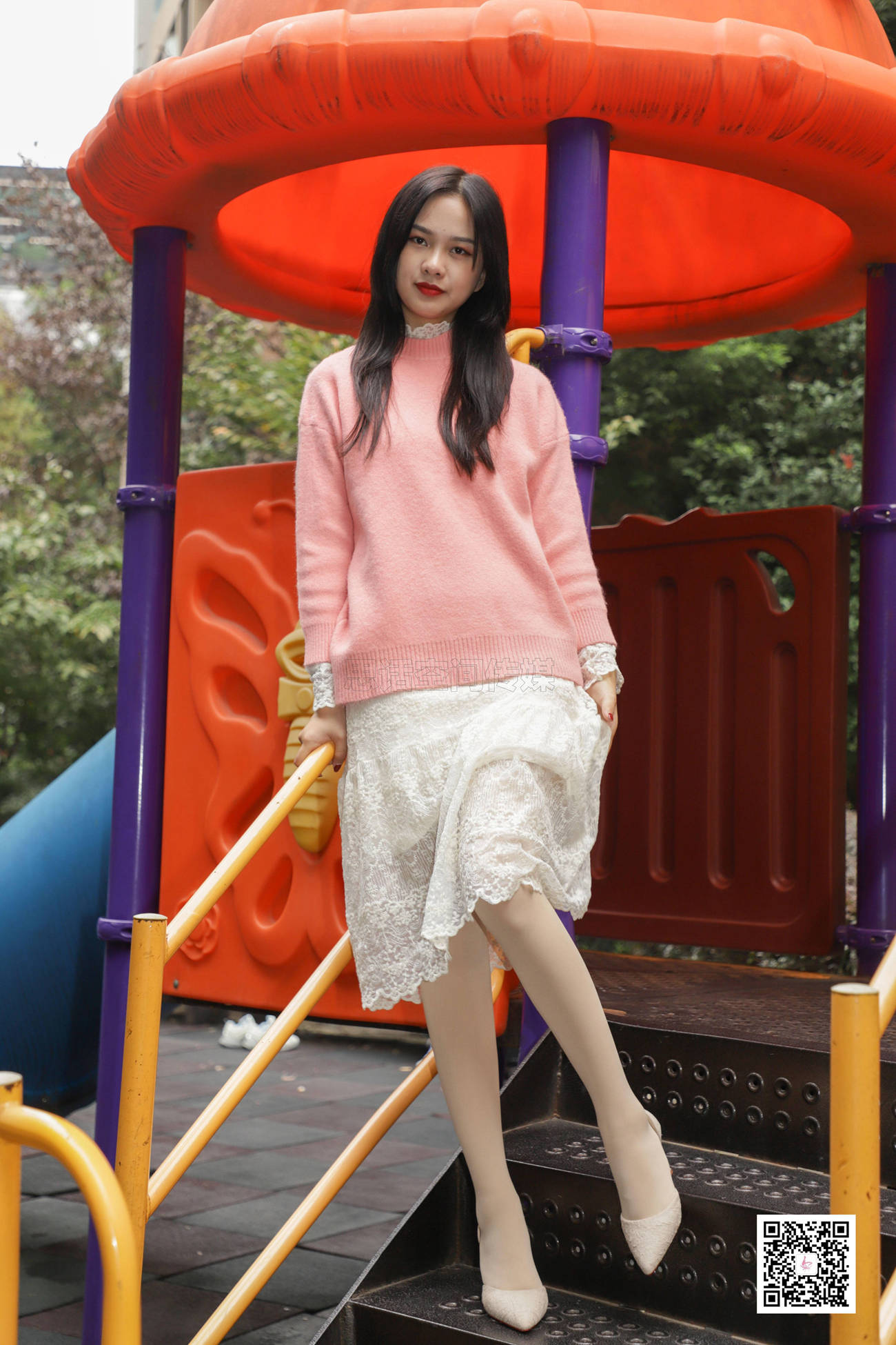 图片[37]-[SiHua思话]SJ059 橙子 温柔浅口中跟高跟鞋[54P] – 速更版-美库