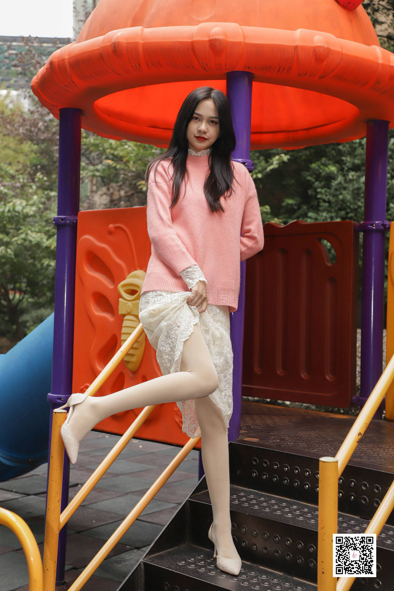 图片[38]-[SiHua思话]SJ059 橙子 温柔浅口中跟高跟鞋[54P] – 速更版-美库