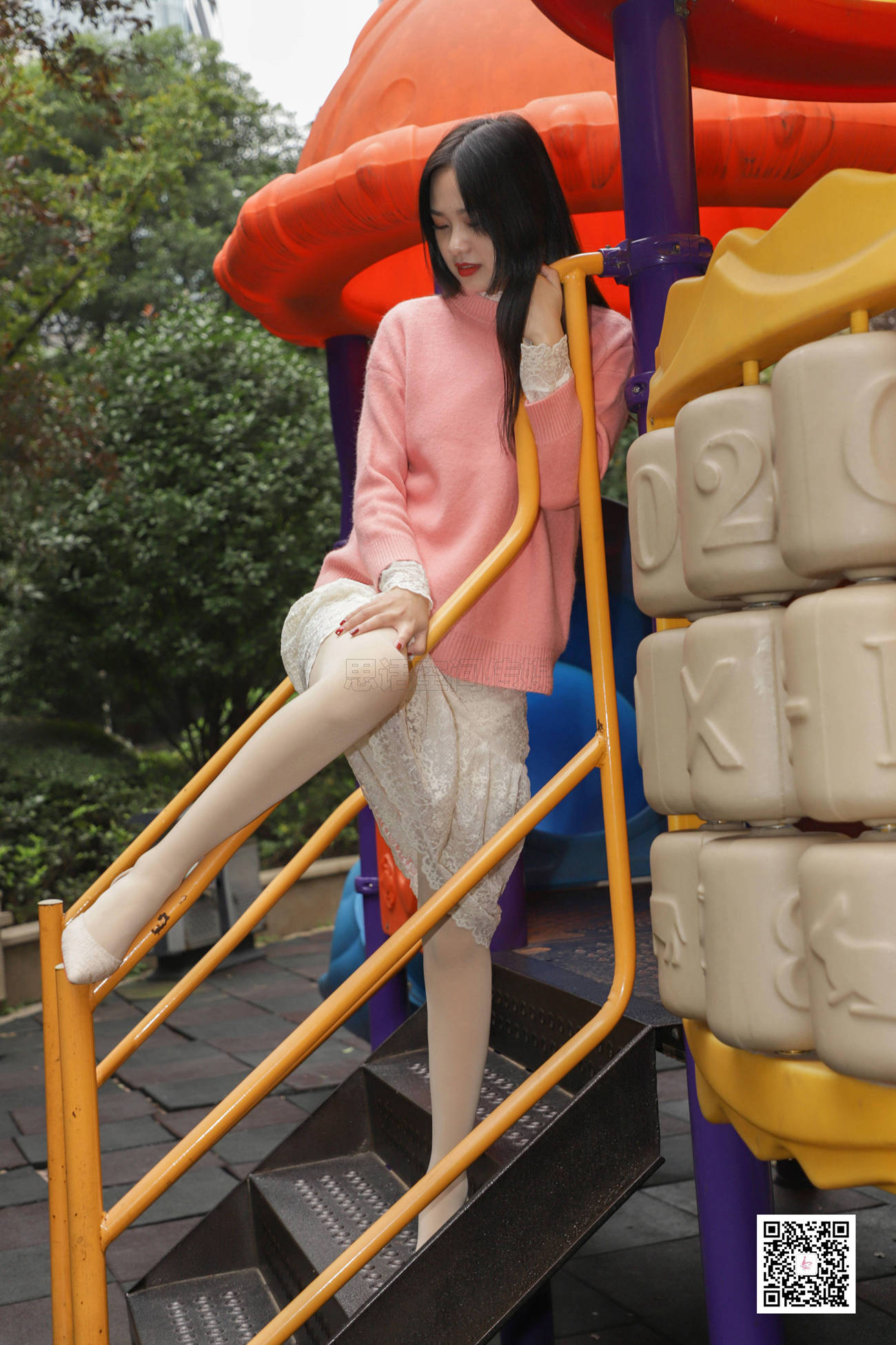 图片[42]-[SiHua思话]SJ059 橙子 温柔浅口中跟高跟鞋[54P] – 速更版-美库