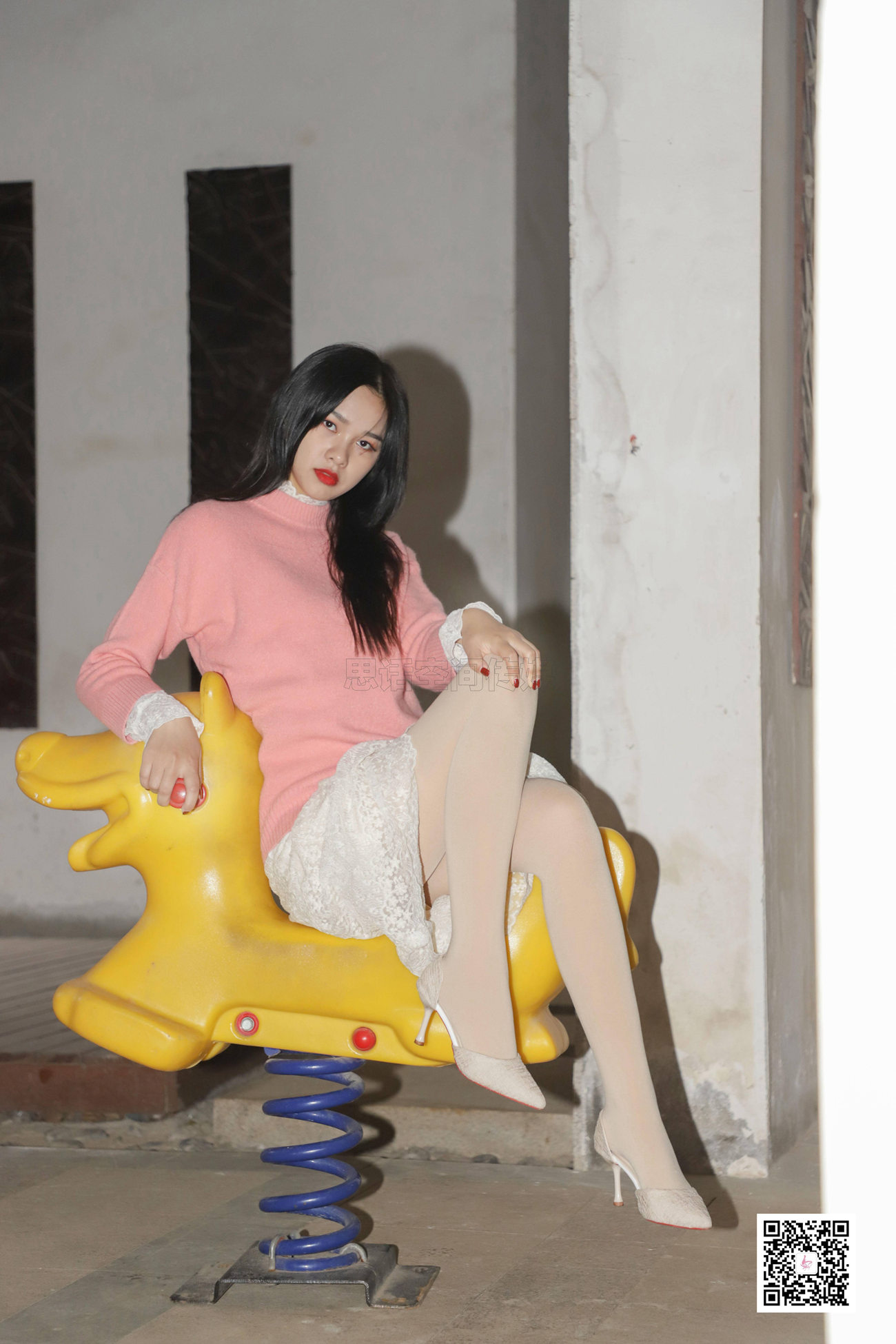 图片[44]-[SiHua思话]SJ059 橙子 温柔浅口中跟高跟鞋[54P] – 速更版-美库