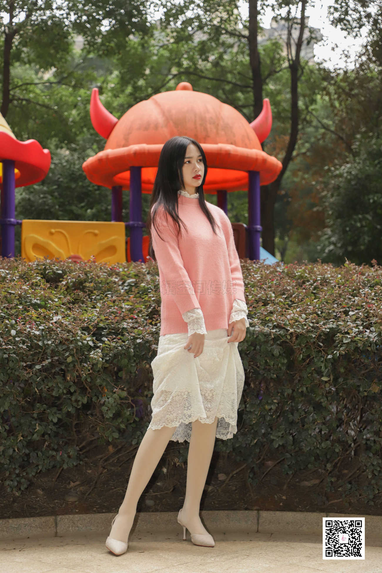 图片[49]-[SiHua思话]SJ059 橙子 温柔浅口中跟高跟鞋[54P] – 速更版-美库