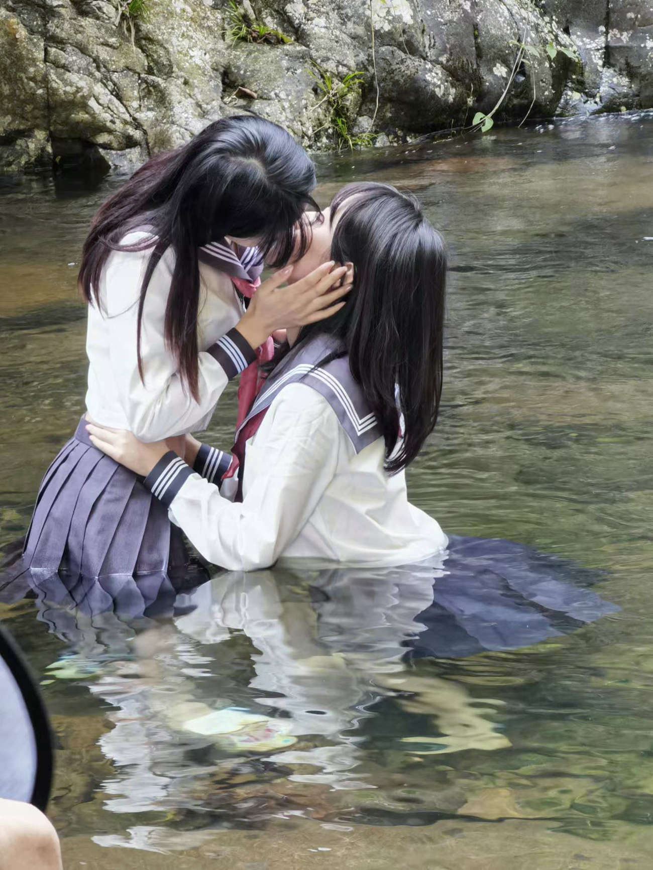 图片[77]-阳光美少女萌芽儿o0 × 琪鸽 百合竞技泳衣 [85P] – 速更版-美库