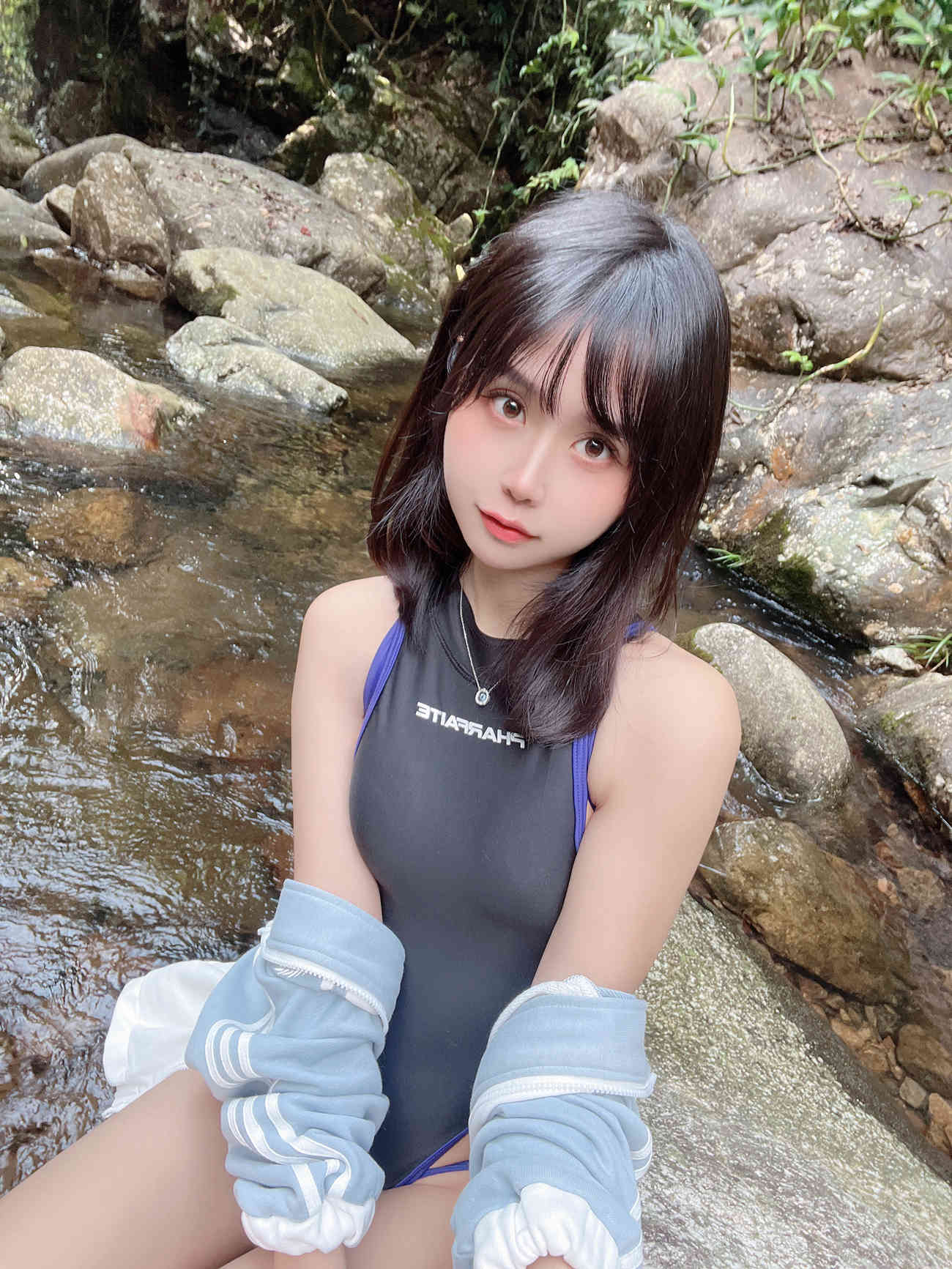 图片[79]-阳光美少女萌芽儿o0 × 琪鸽 百合竞技泳衣 [85P] – 速更版-美库