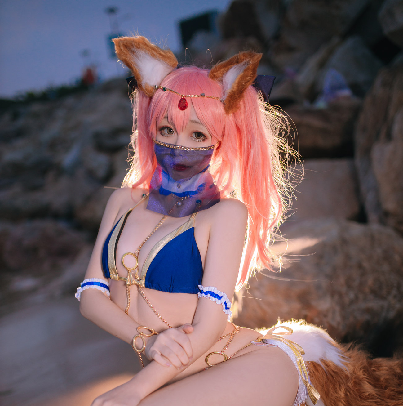 图片[10]-日奈娇 – 玉藻前 阿拉伯舞娘[36P] – 速更版-美库