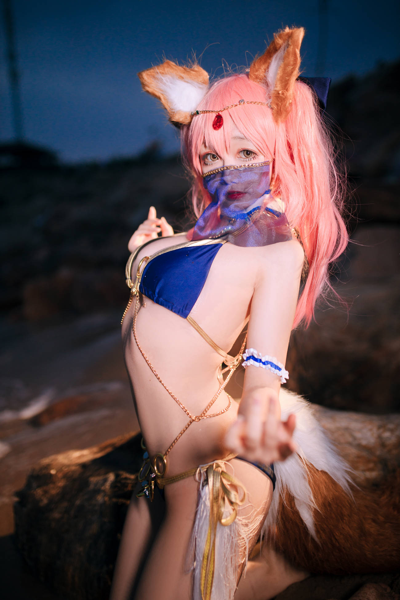 图片[25]-日奈娇 – 玉藻前 阿拉伯舞娘[36P] – 速更版-美库