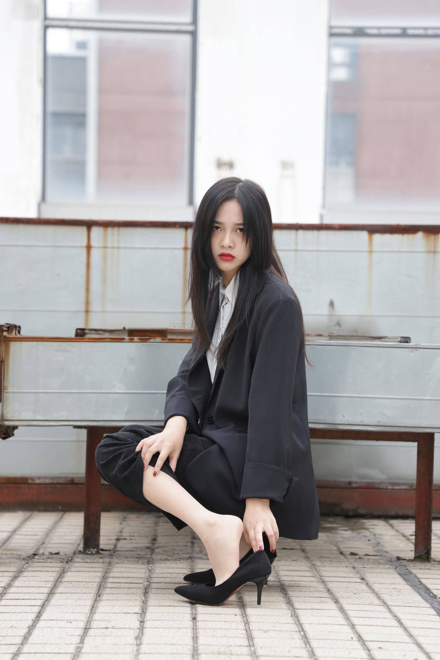 图片[13]-[SiHua思话]SJ054 橙子 职场气质[48P] – 速更版-美库