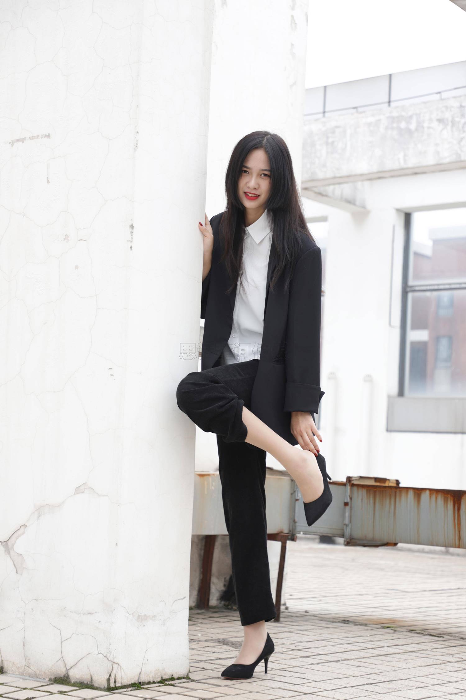 图片[18]-[SiHua思话]SJ054 橙子 职场气质[48P] – 速更版-美库