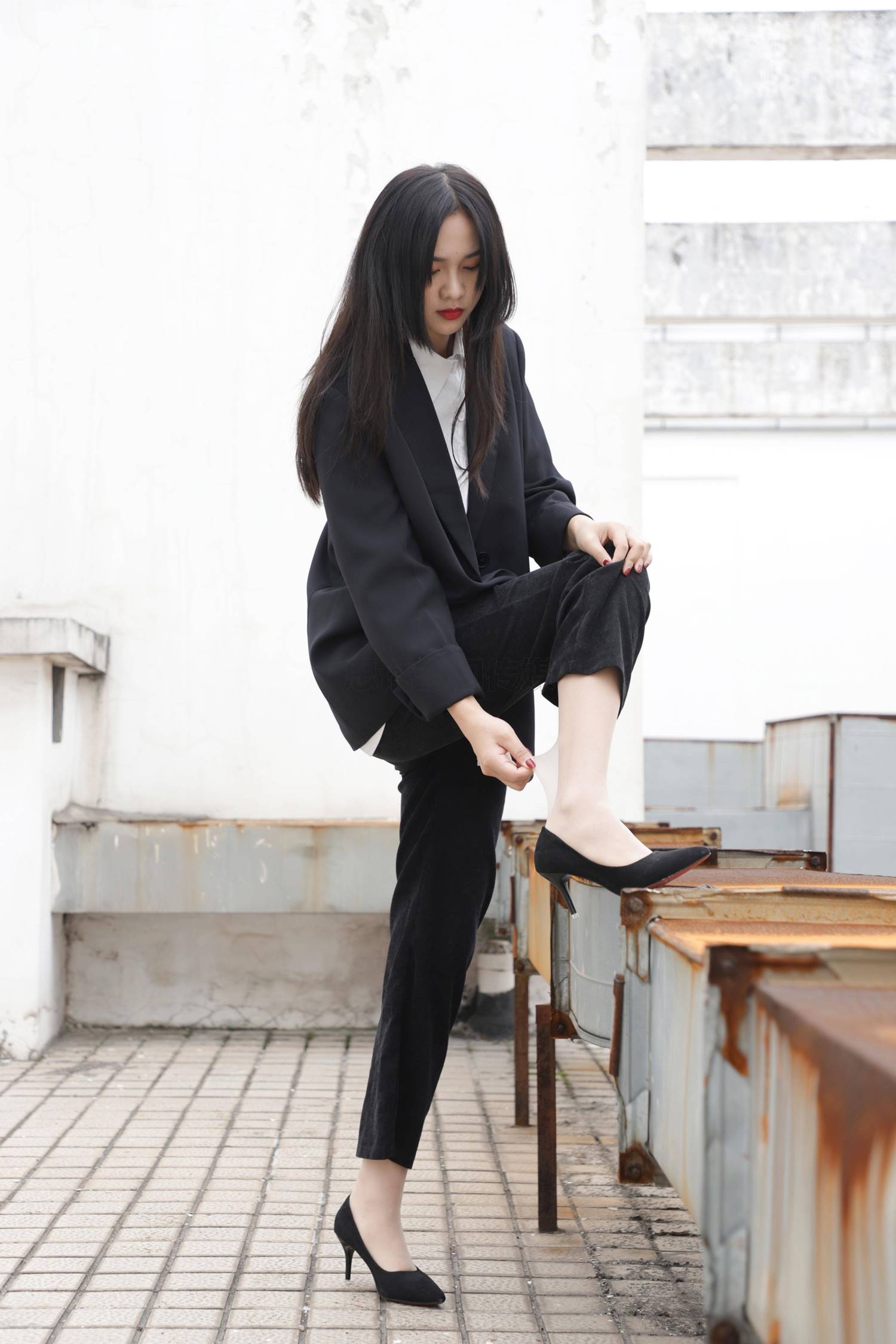 图片[19]-[SiHua思话]SJ054 橙子 职场气质[48P] – 速更版-美库