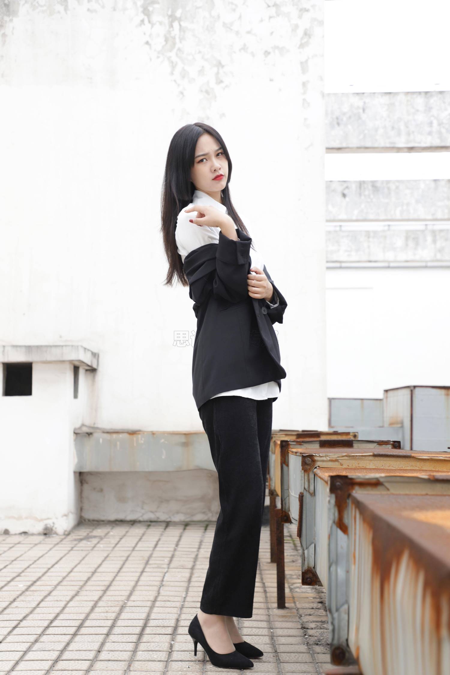 图片[21]-[SiHua思话]SJ054 橙子 职场气质[48P] – 速更版-美库