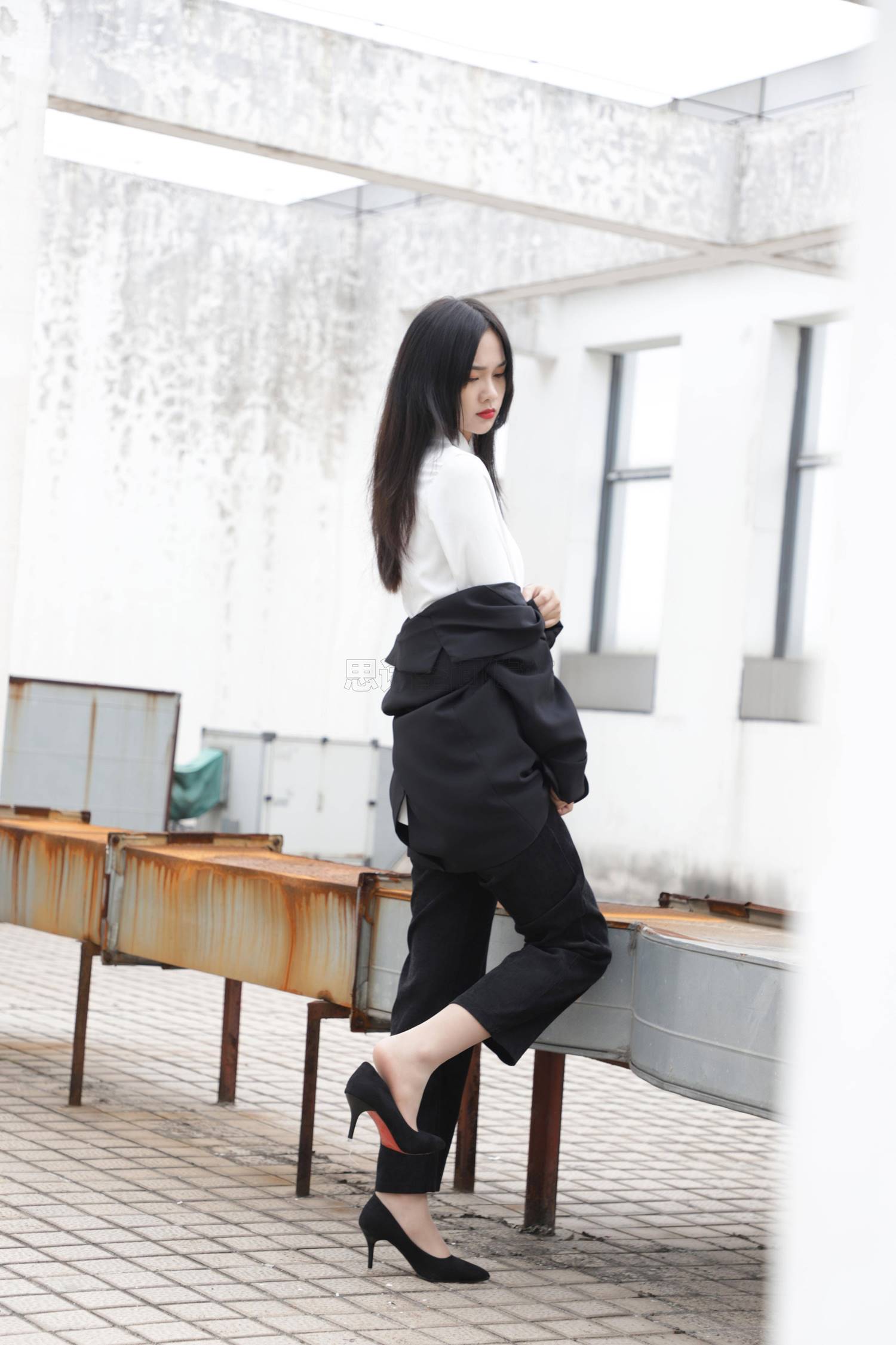 图片[23]-[SiHua思话]SJ054 橙子 职场气质[48P] – 速更版-美库