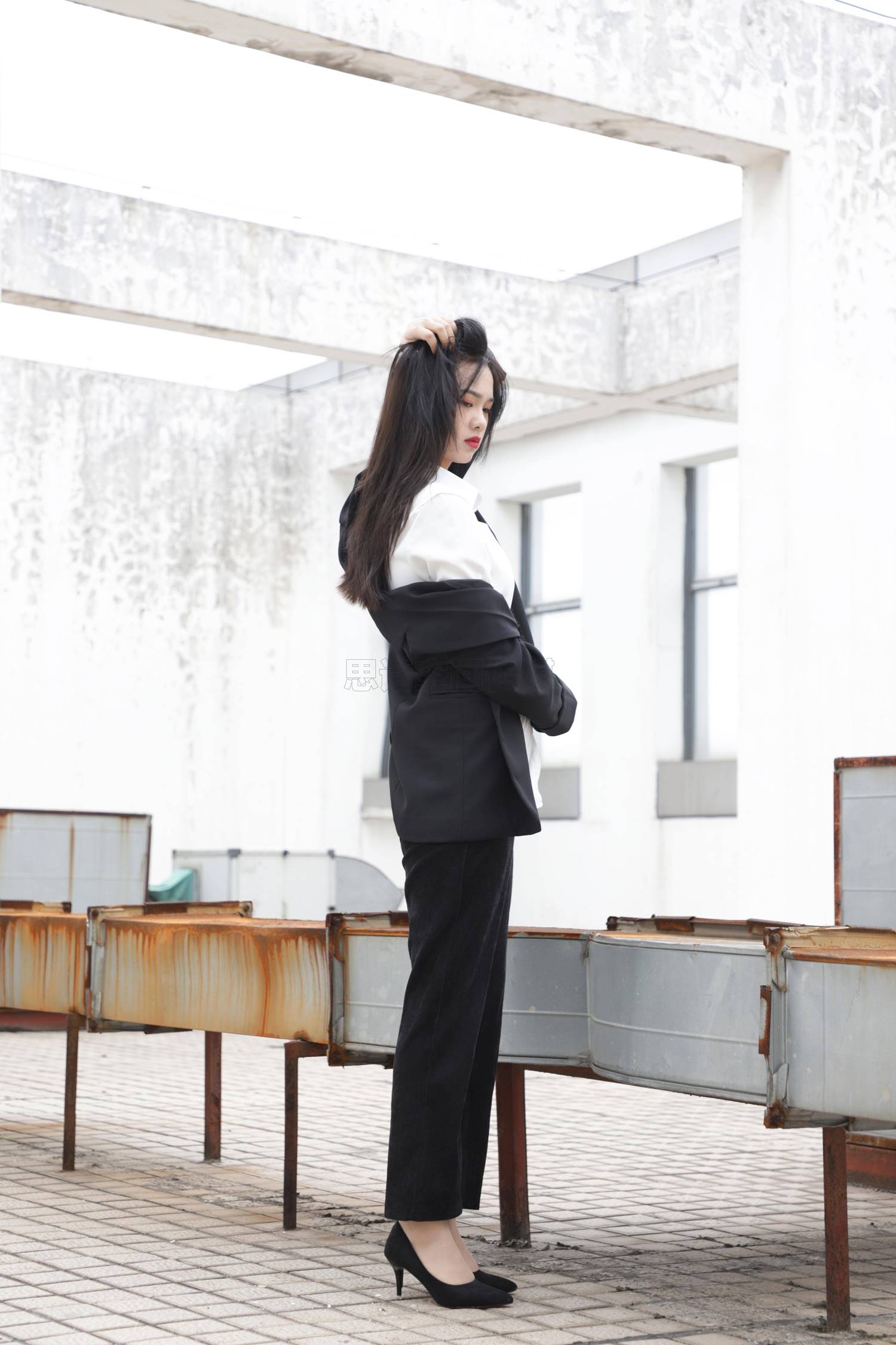 图片[25]-[SiHua思话]SJ054 橙子 职场气质[48P] – 速更版-美库